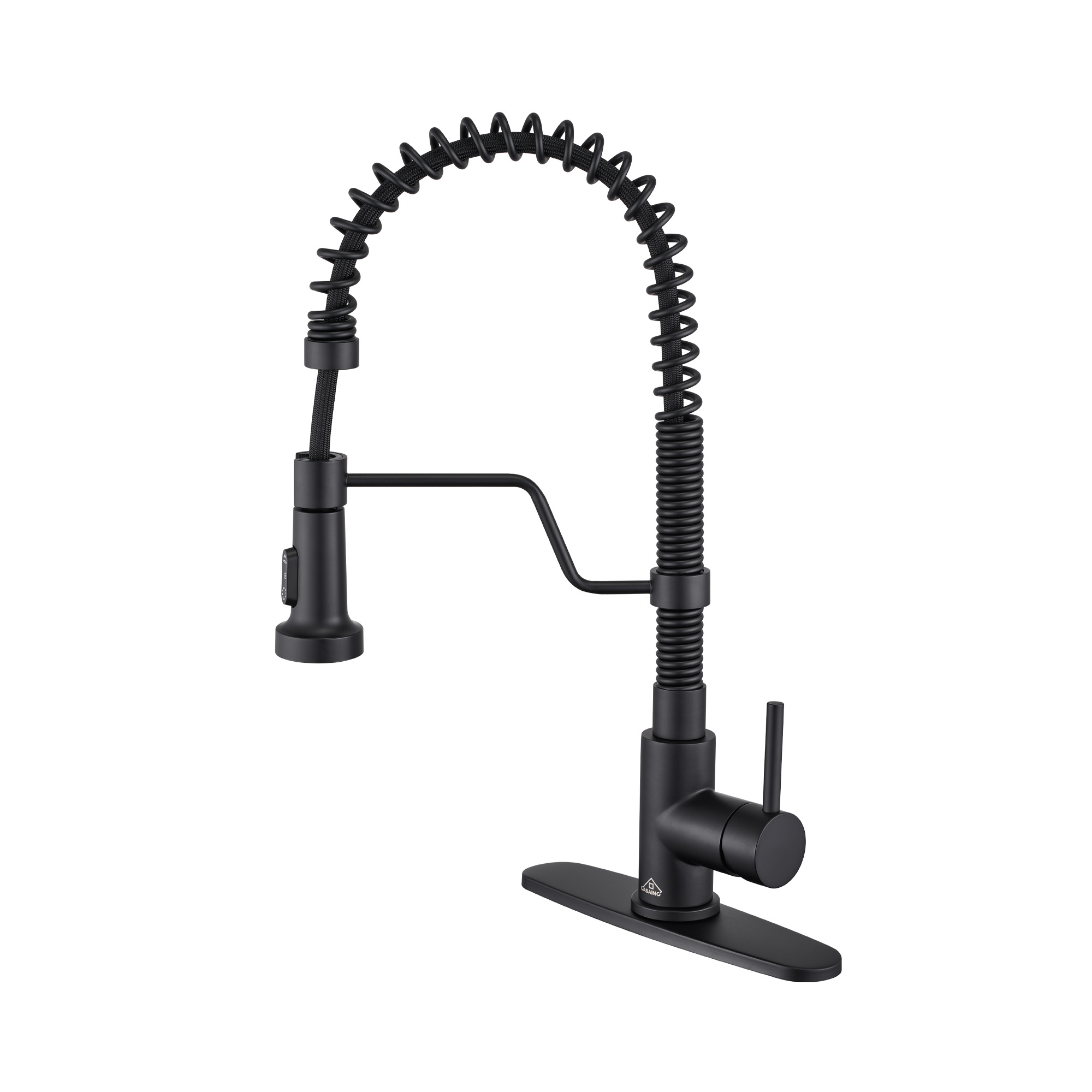 Modern Kitchen Faucet with Pull-Down Sprayer, 360° Swivel, Three Functions for Effortless Cooking and Cleaning