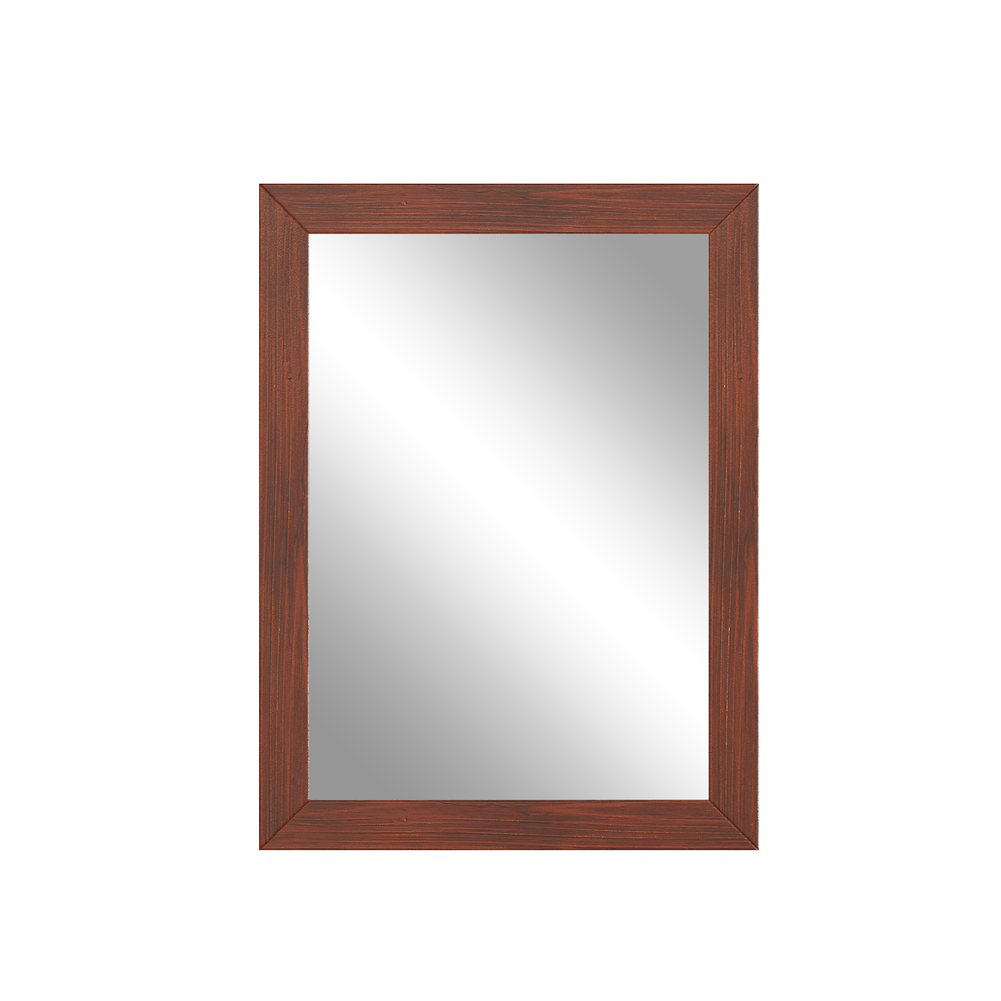30"/36"/48"/60" Solid Wood Frame Mirror Only with Cherry (Vertical)