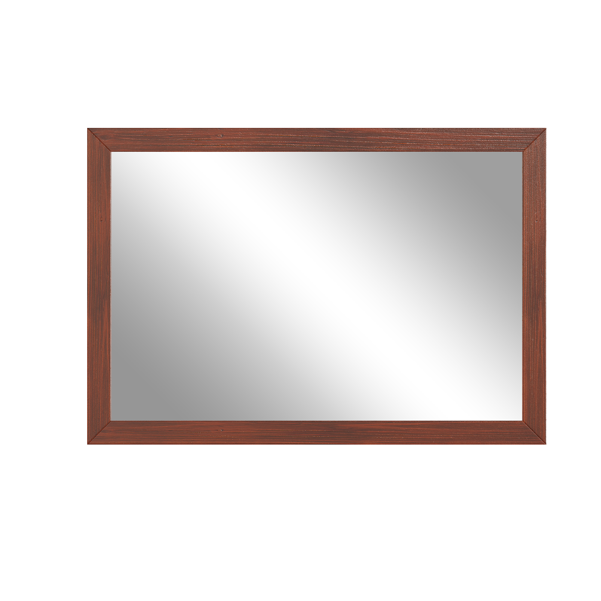 30"/36"/48"/60" Solid Wood Frame Mirror Only with Cherry (Vertical)