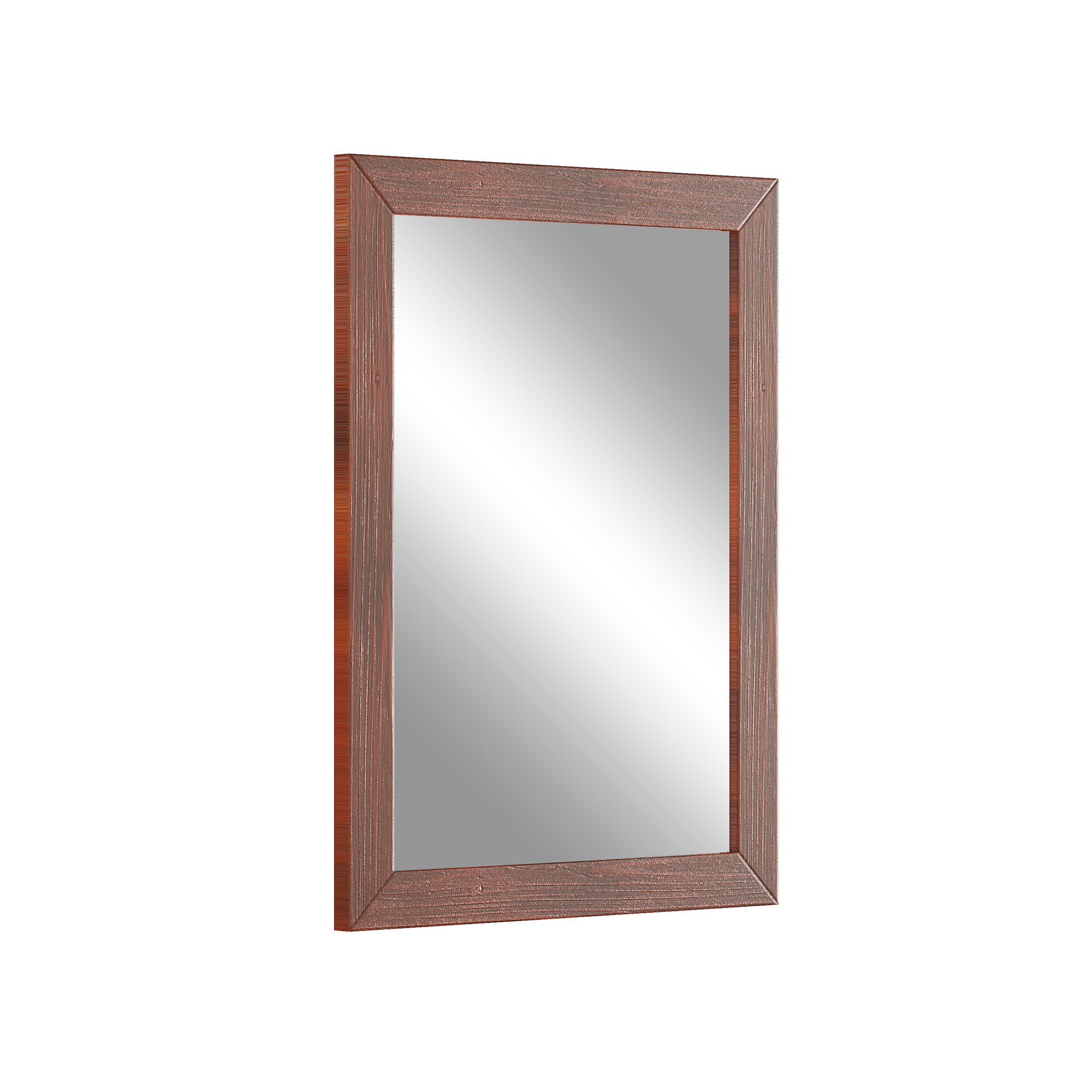 30"/36"/48"/60" Solid Wood Frame Mirror Only with Cherry (Vertical)