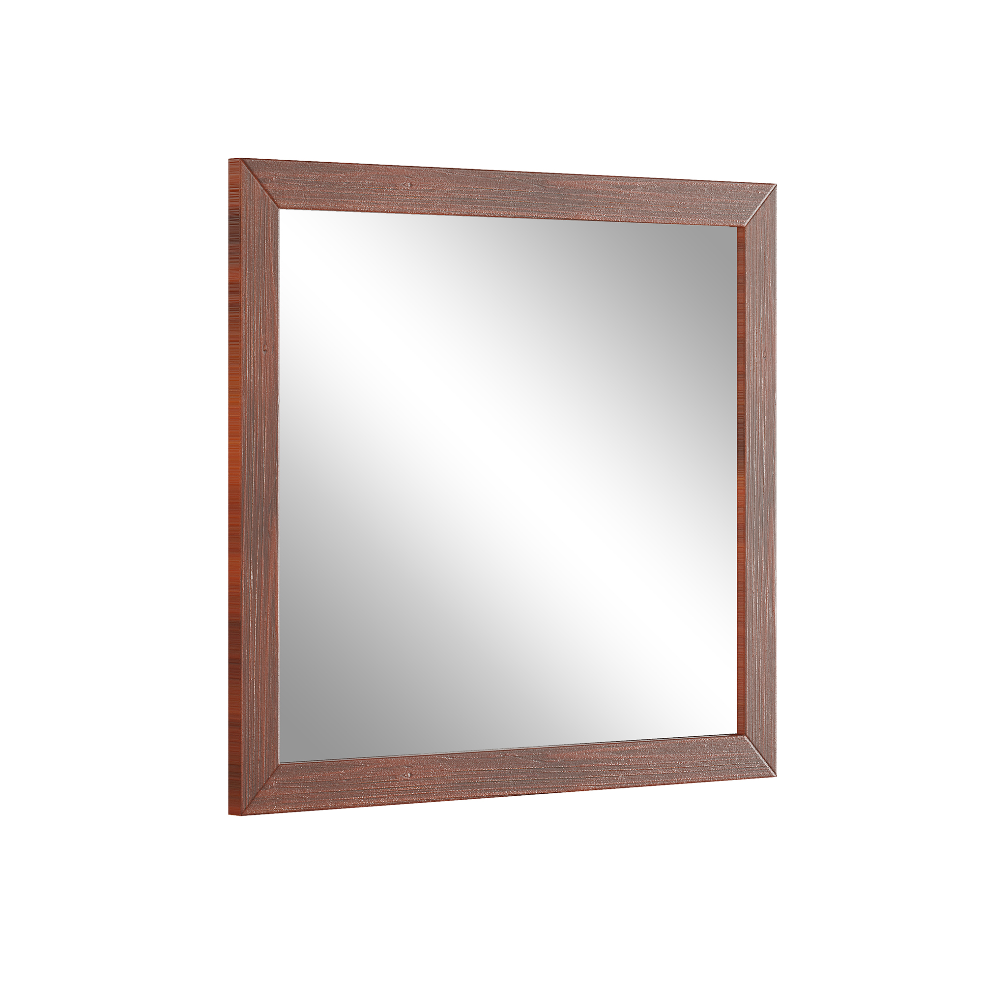 30"/36"/48"/60" Solid Wood Frame Mirror Only with Cherry (Vertical)