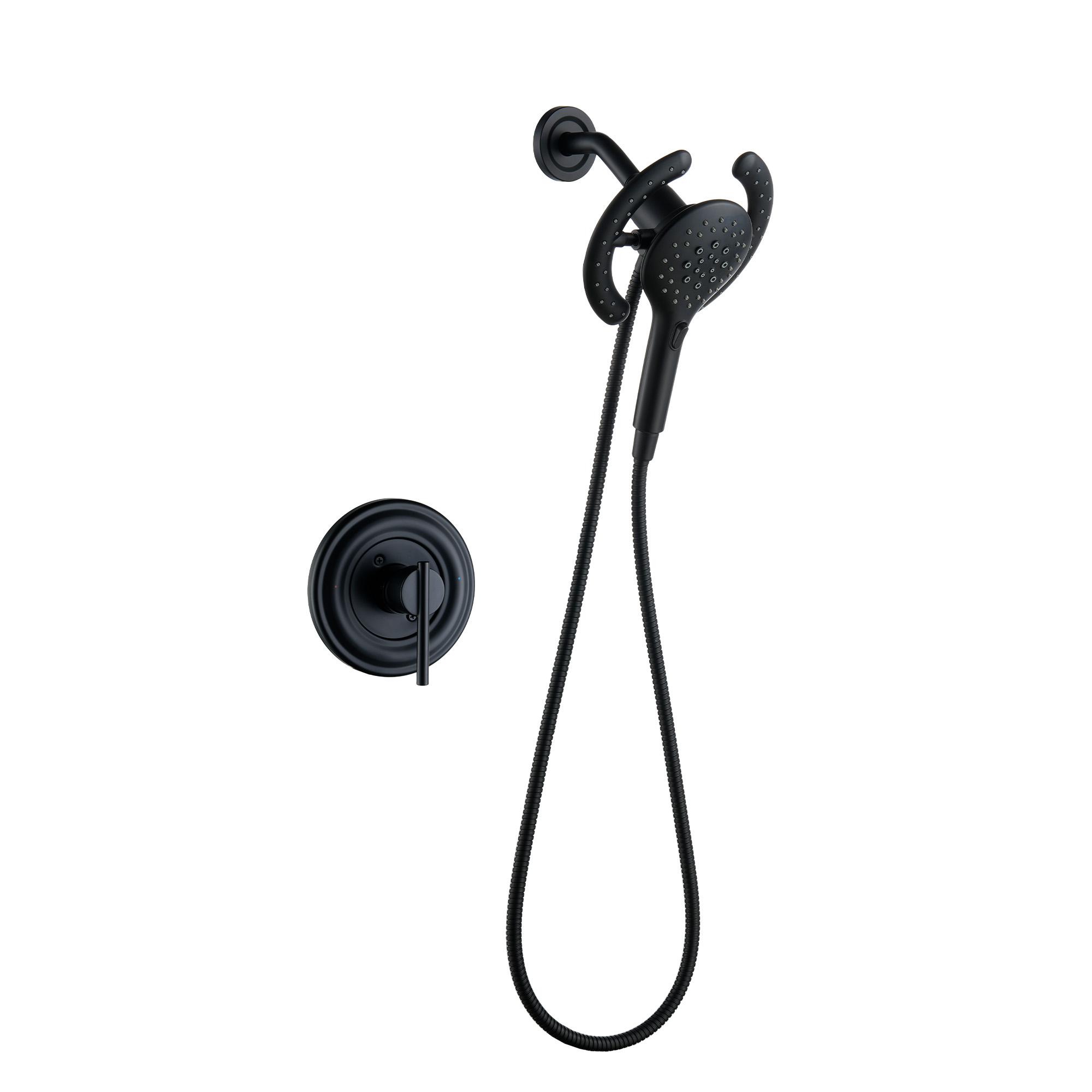 7-inch Magnetic Shower Kit with 3-Function Handheld Shower