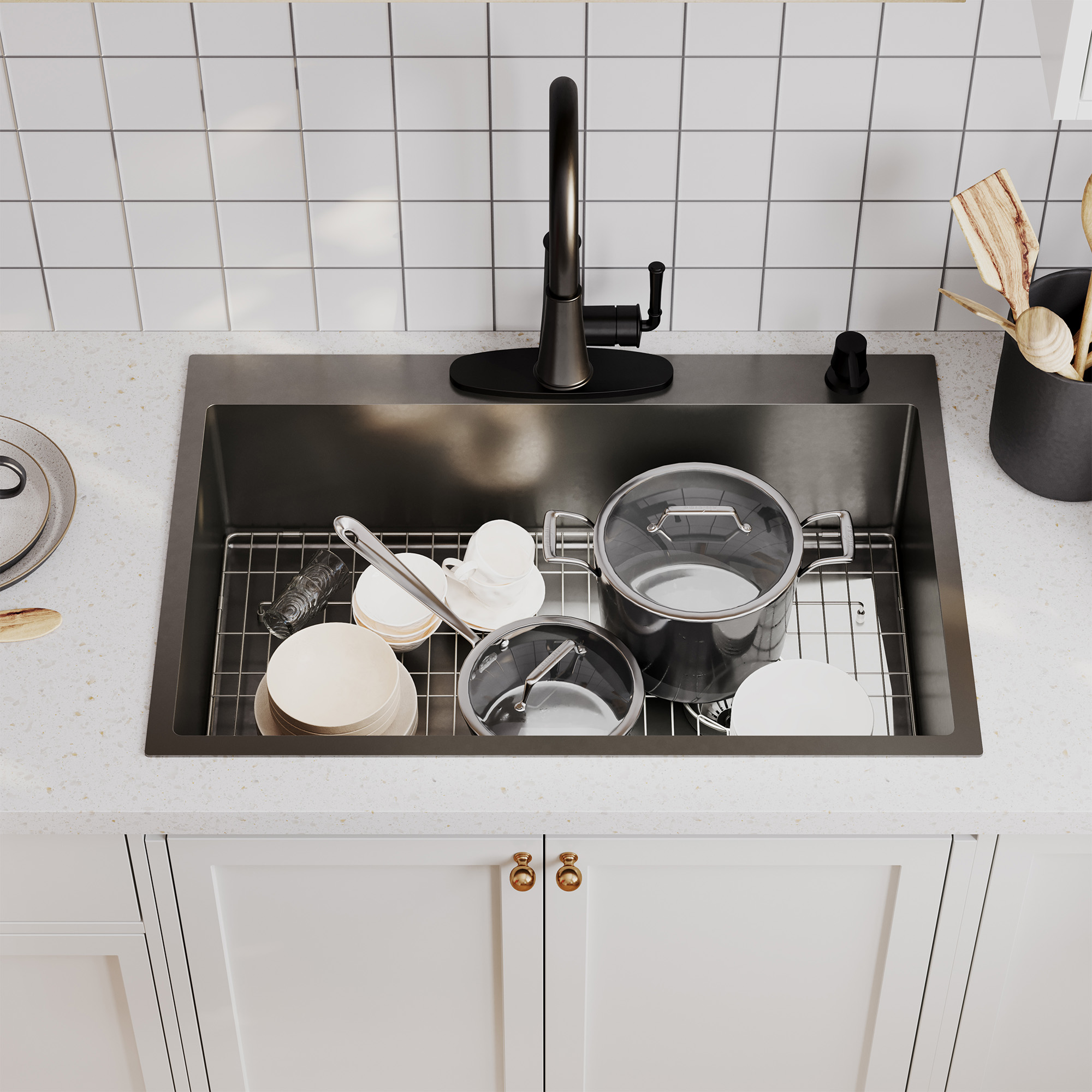 Shop 33-Inch Drop-In/Undermount Kitchen Sink Online