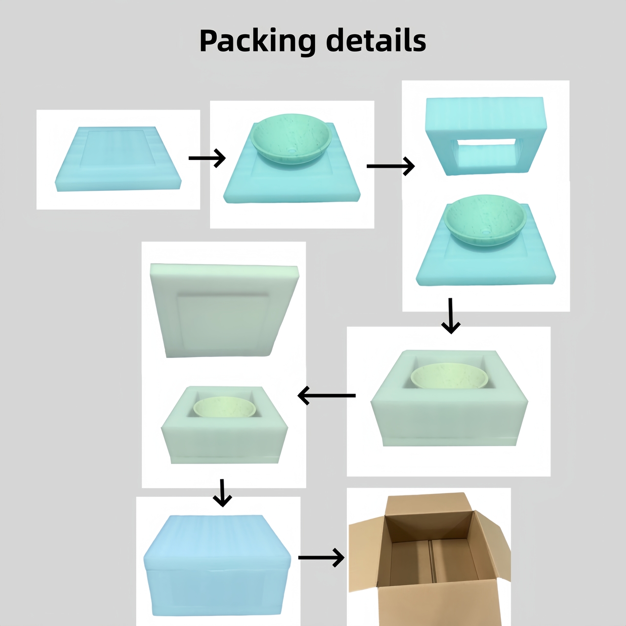 15.7" Polished Natural Marble Round Vessel Sink for Bathroom Countertops in Beige Gold/White Natural/Gray/Green