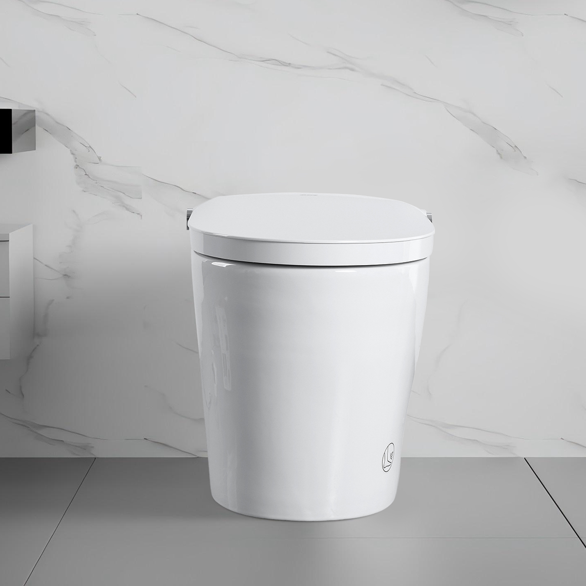 Advanced Tankless Smart Bidet Toilet with Air Bubble Wash & Night Light