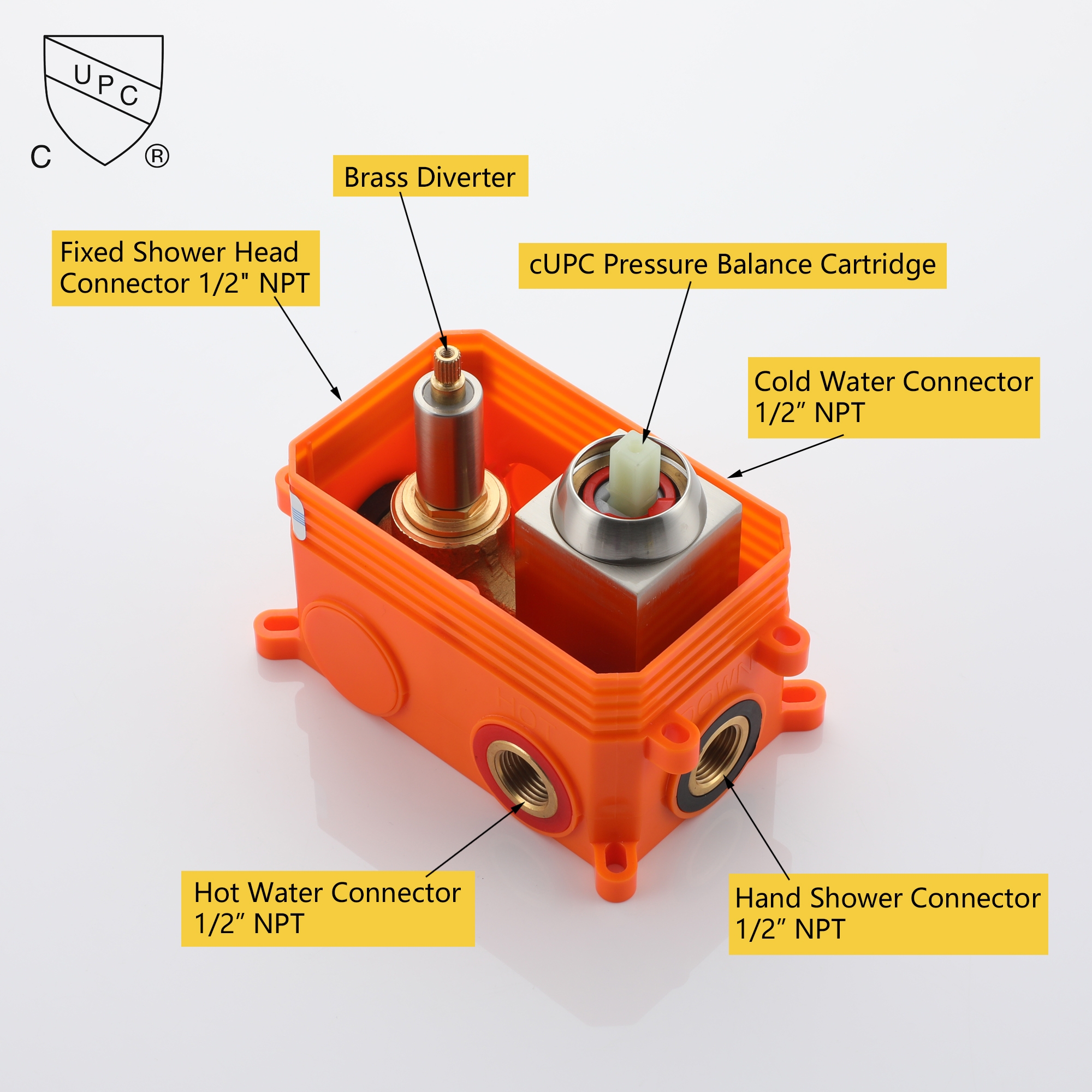 10-inch/12-inch Rain Shower System with 3-Spray Pattern Hand Shower in Brushed Nickel