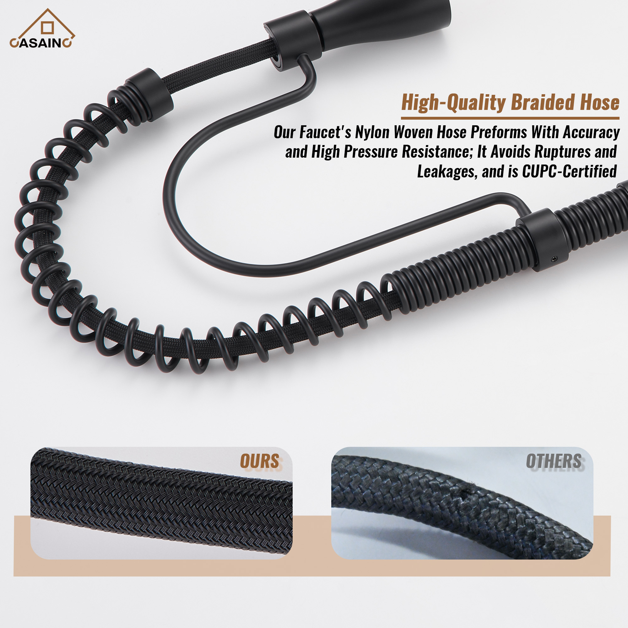 Single Handle Commercial Style Pull-Down Kitchen Faucet