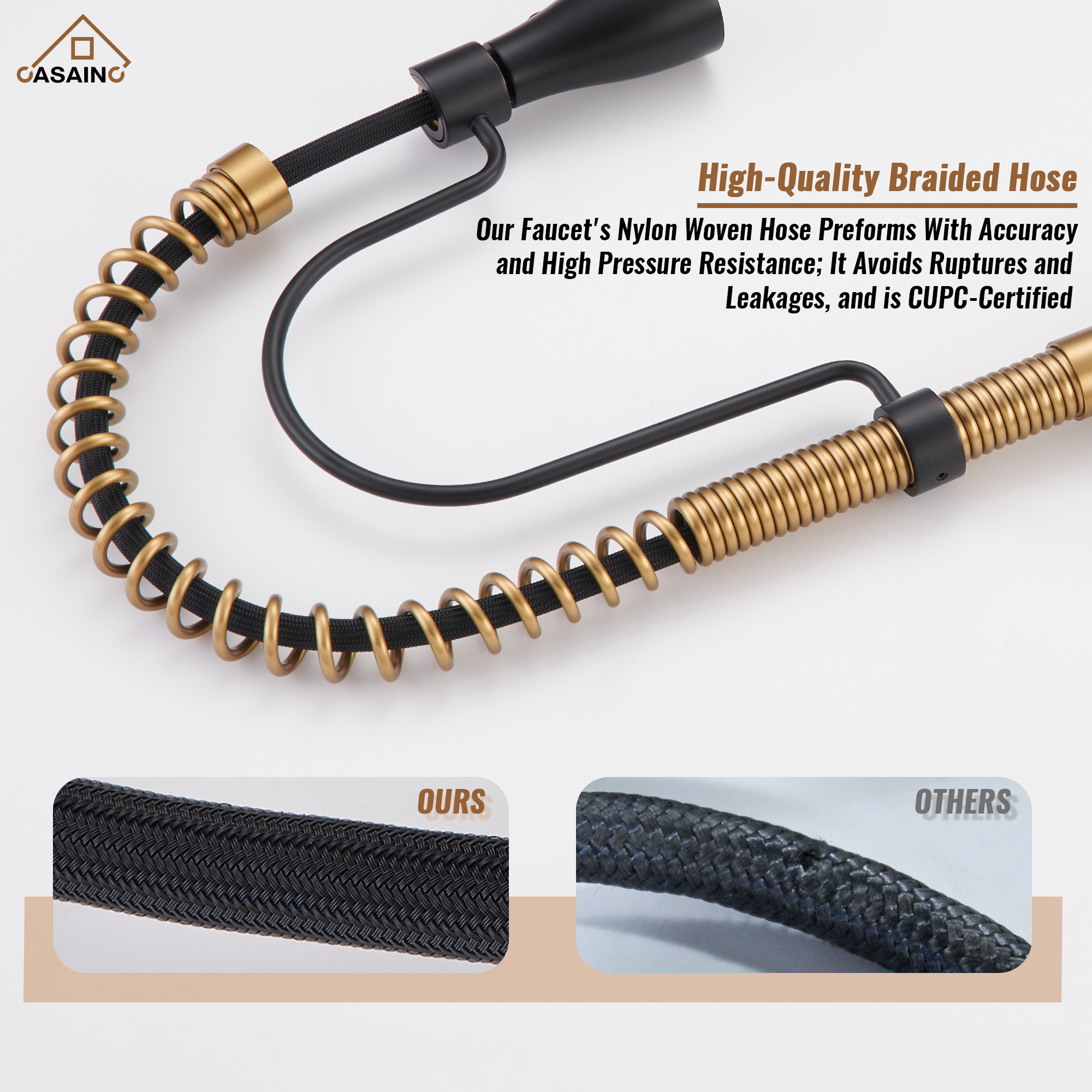 Single Handle Commercial Style Pull-Down Kitchen Faucet