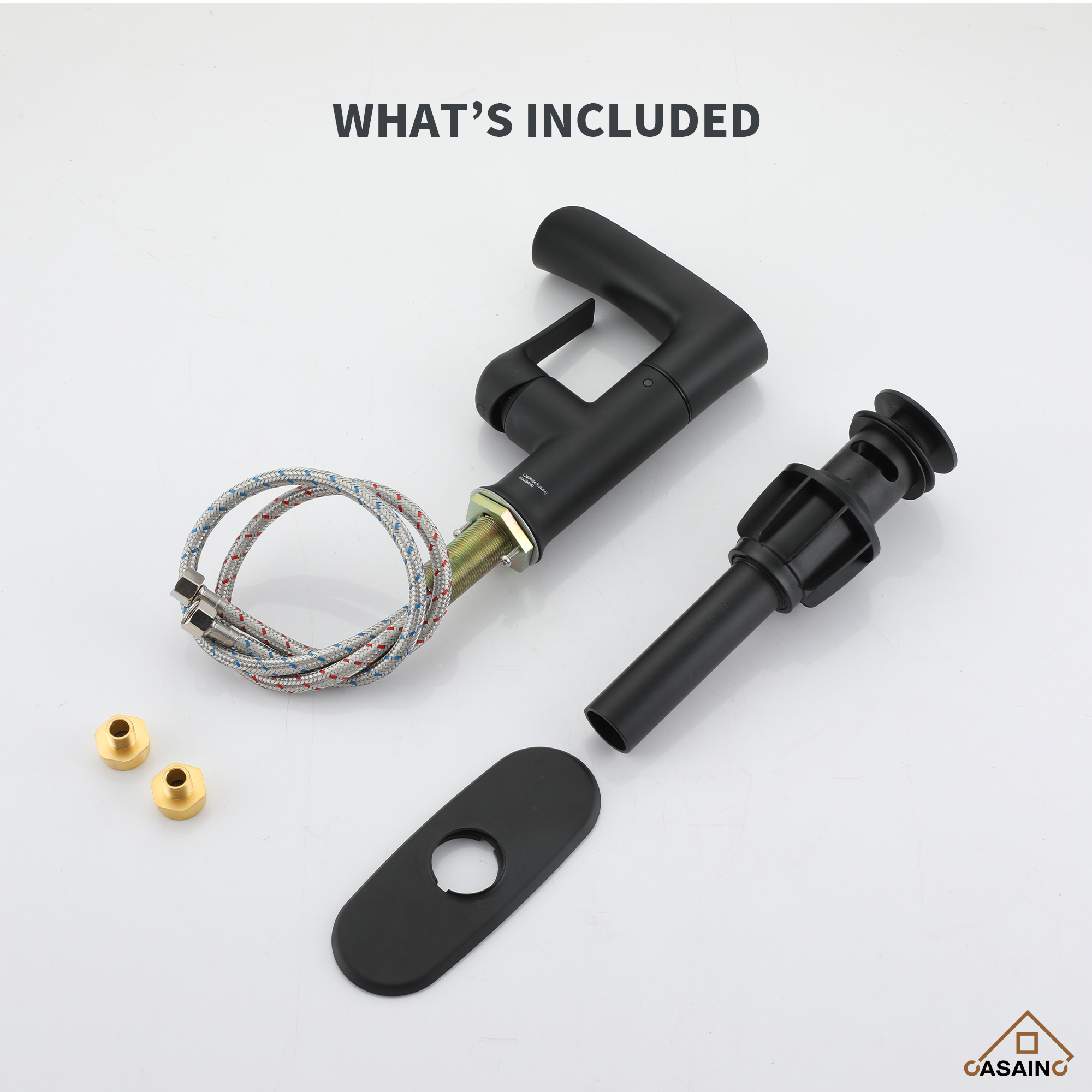 Waterfall Bathroom Sink Faucet Basin Faucet Built-in Water Filter