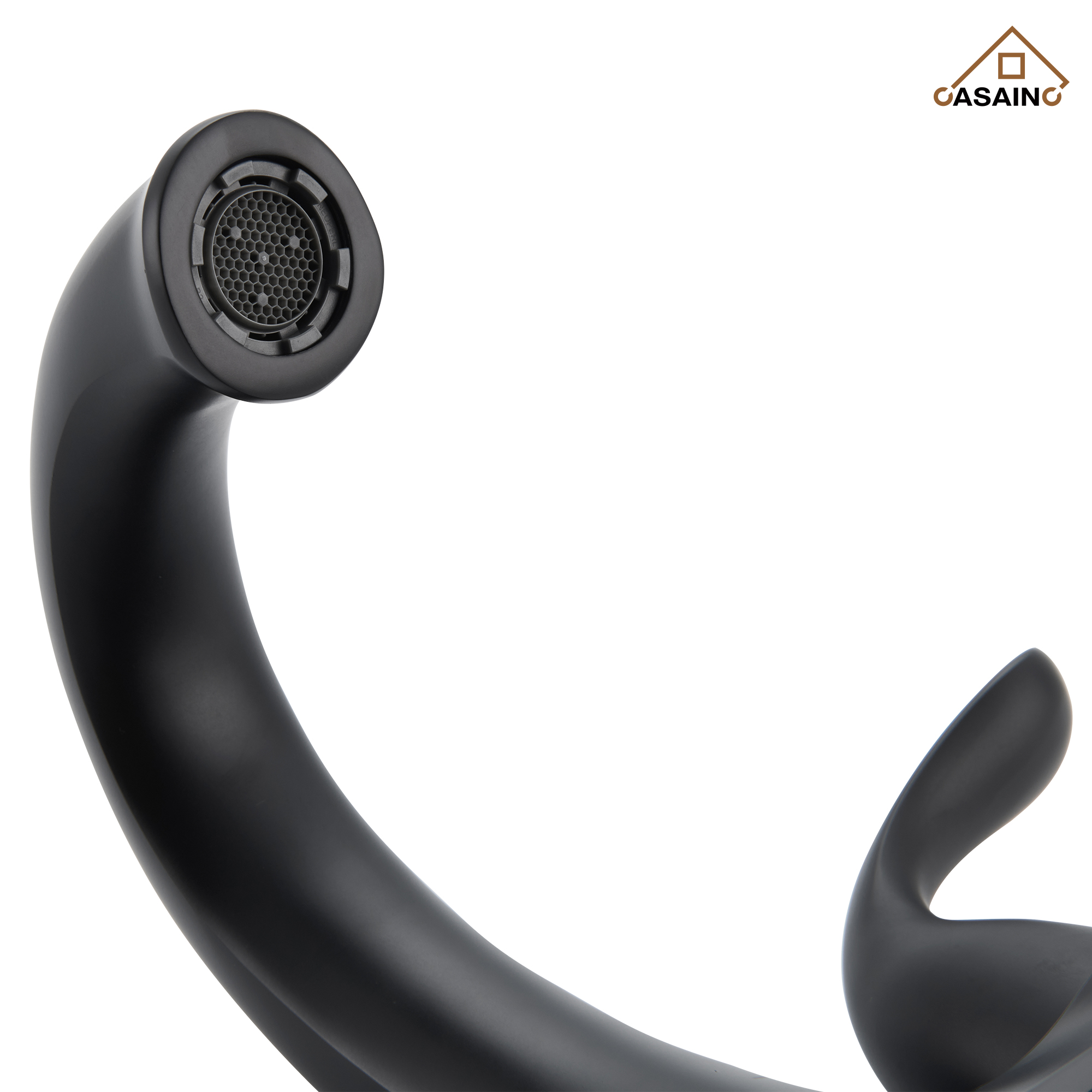 Casainc 4 Inch 2-Handle Centerset Bathroom Sink Faucet for 2-hole Centerset Sink Faucet