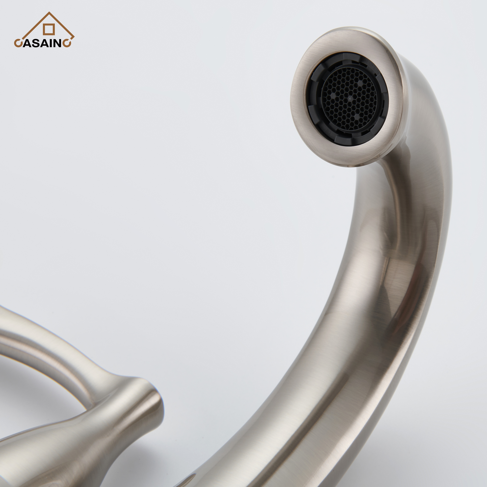 Casainc 4 Inch 2-Handle Centerset Bathroom Sink Faucet Vanity Faucet for Bathroom Sink