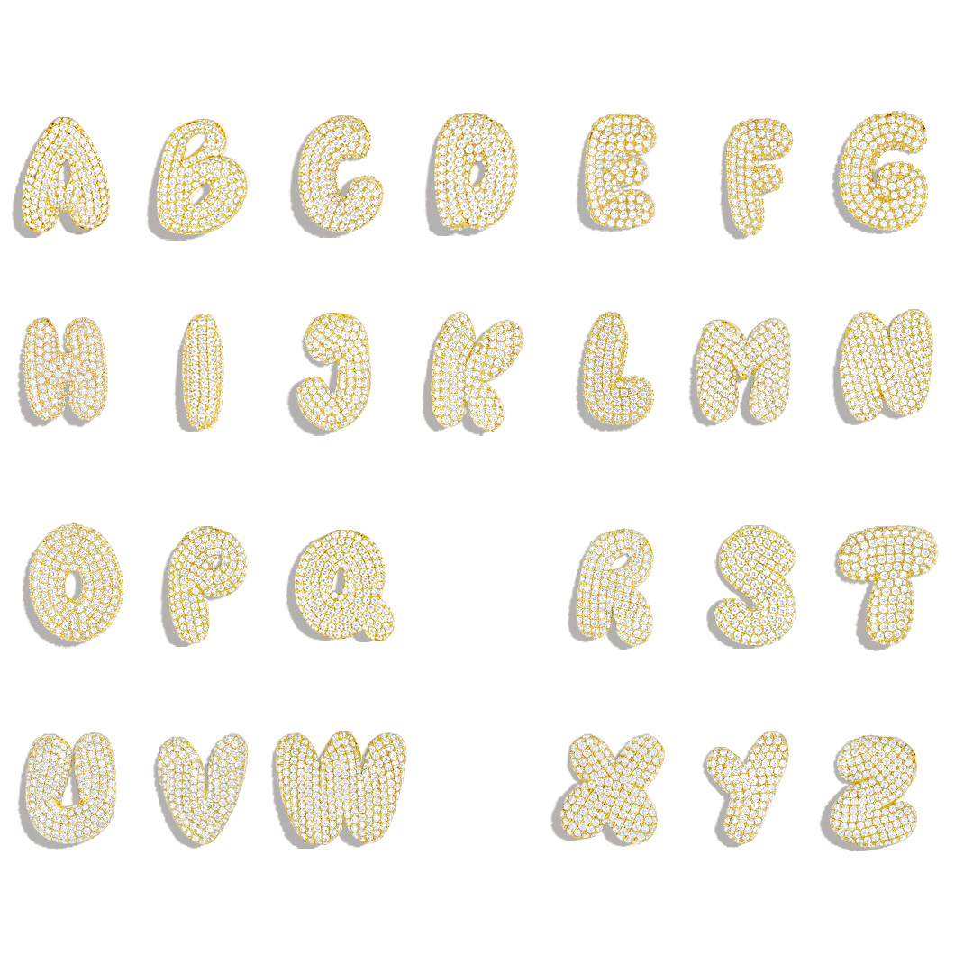 Balloon Letter Necklace