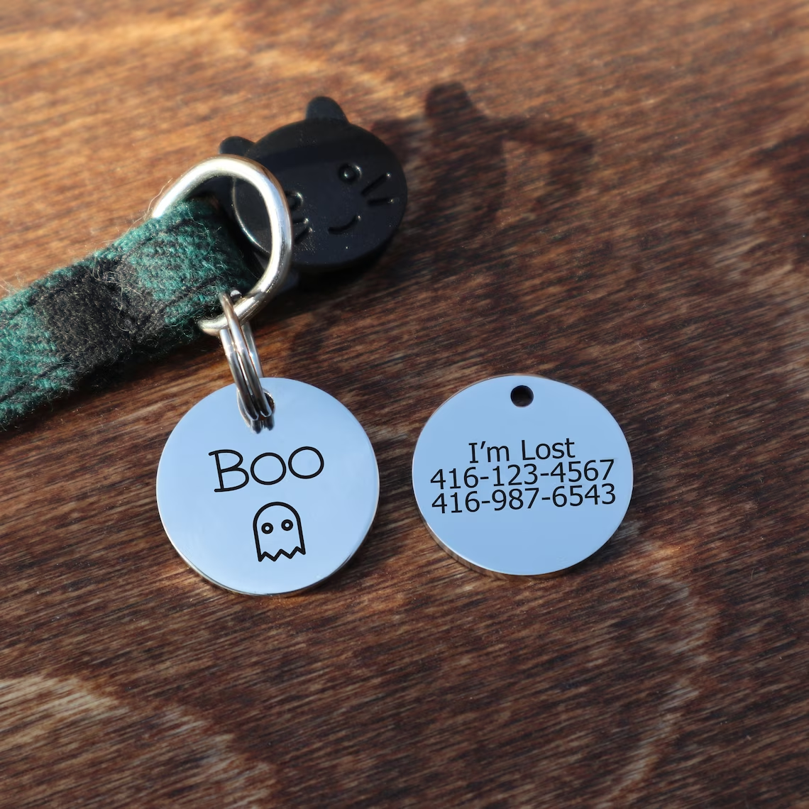 Personalized Dog Name Tag ID 