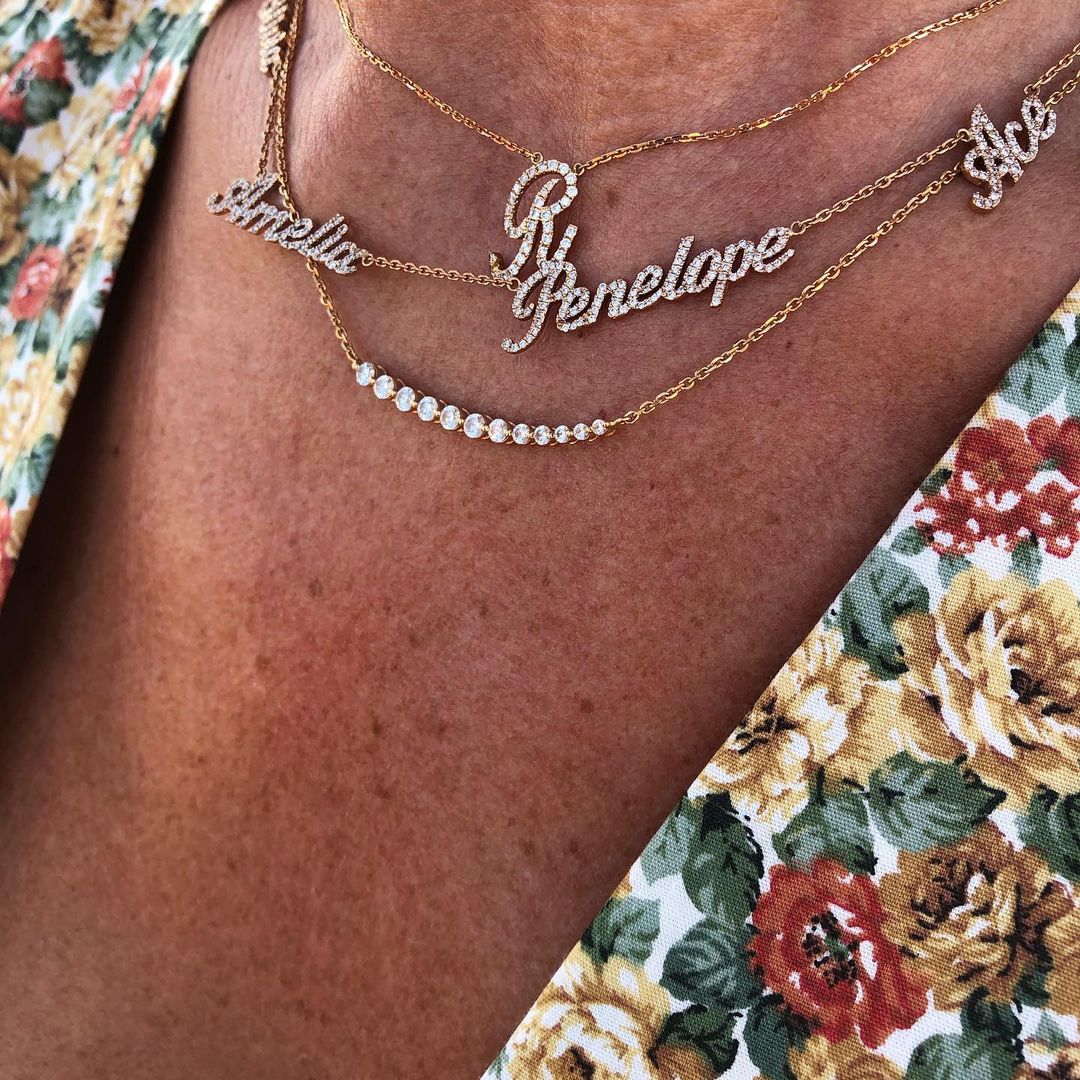 Multiple Shining Name Necklace