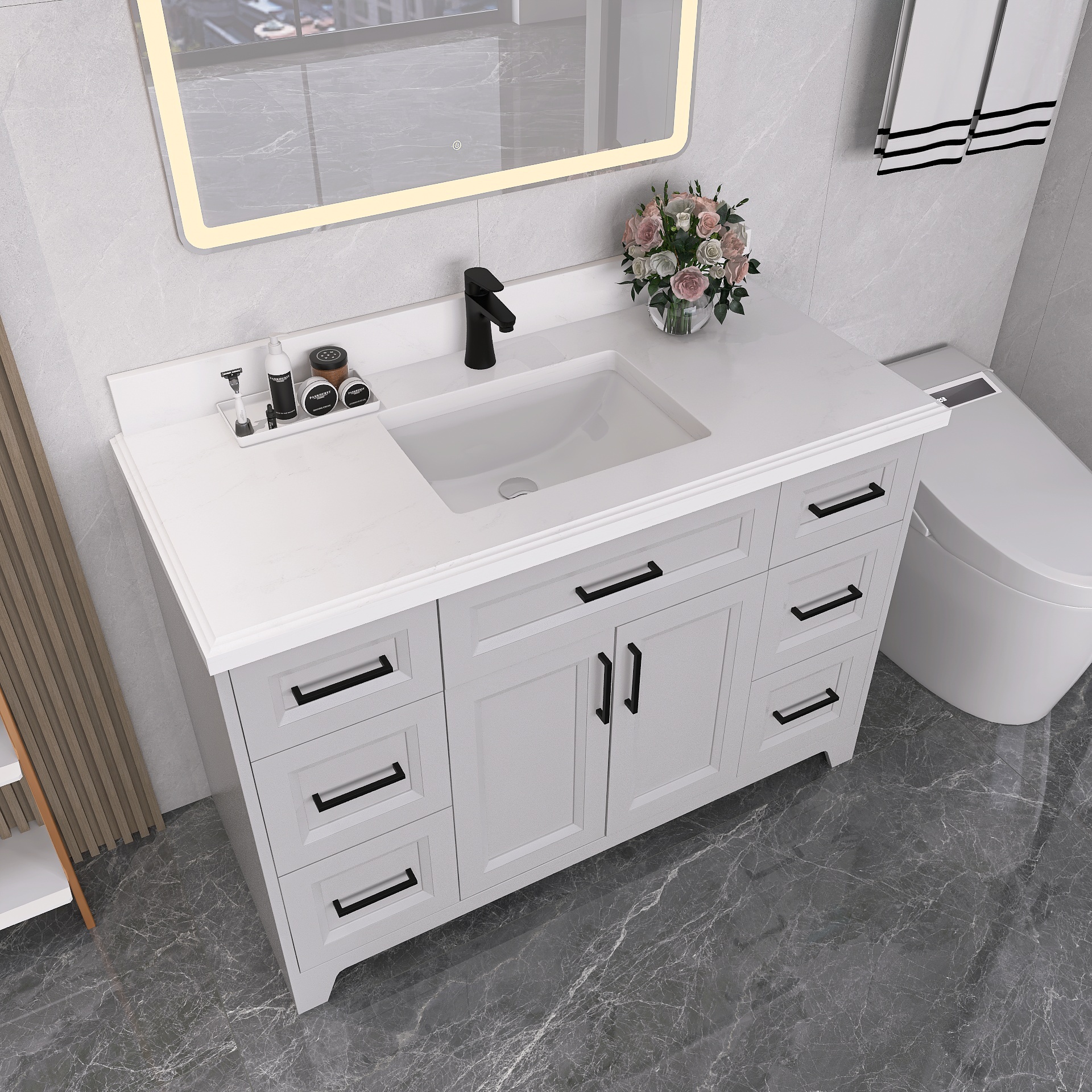 Bathroom Vanity VG-Grey10020