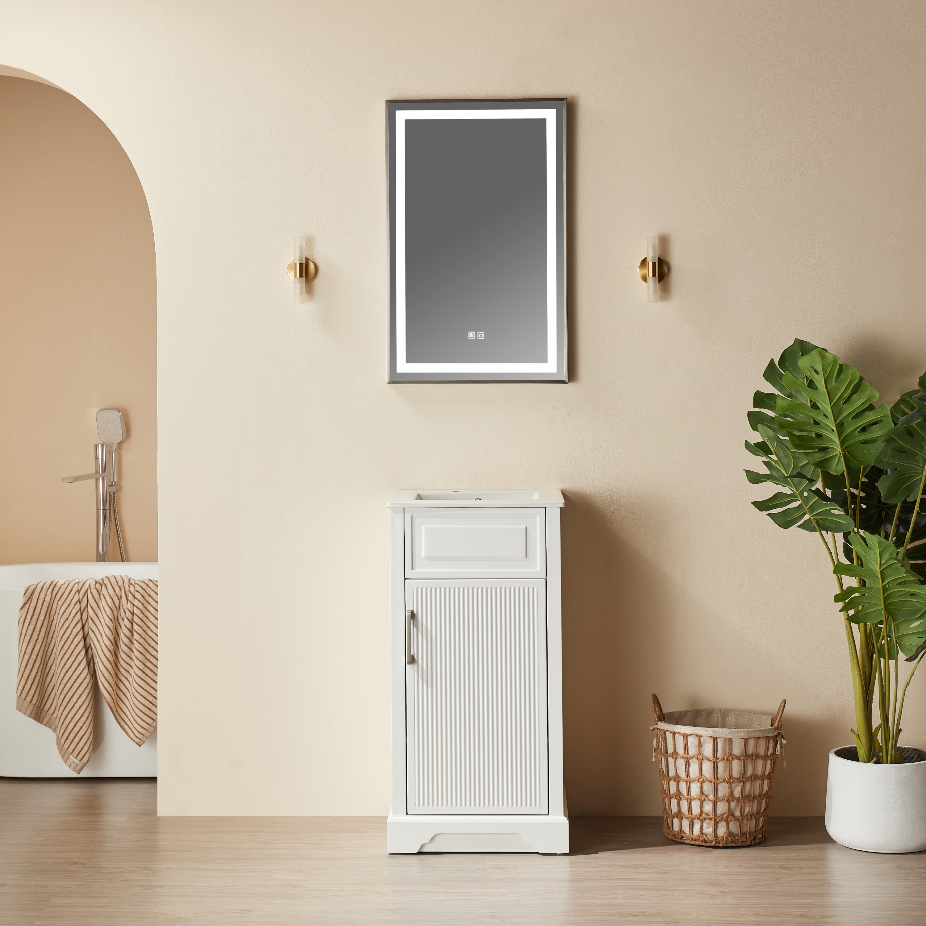 Bathroom Vanity SHP-TUL18119W