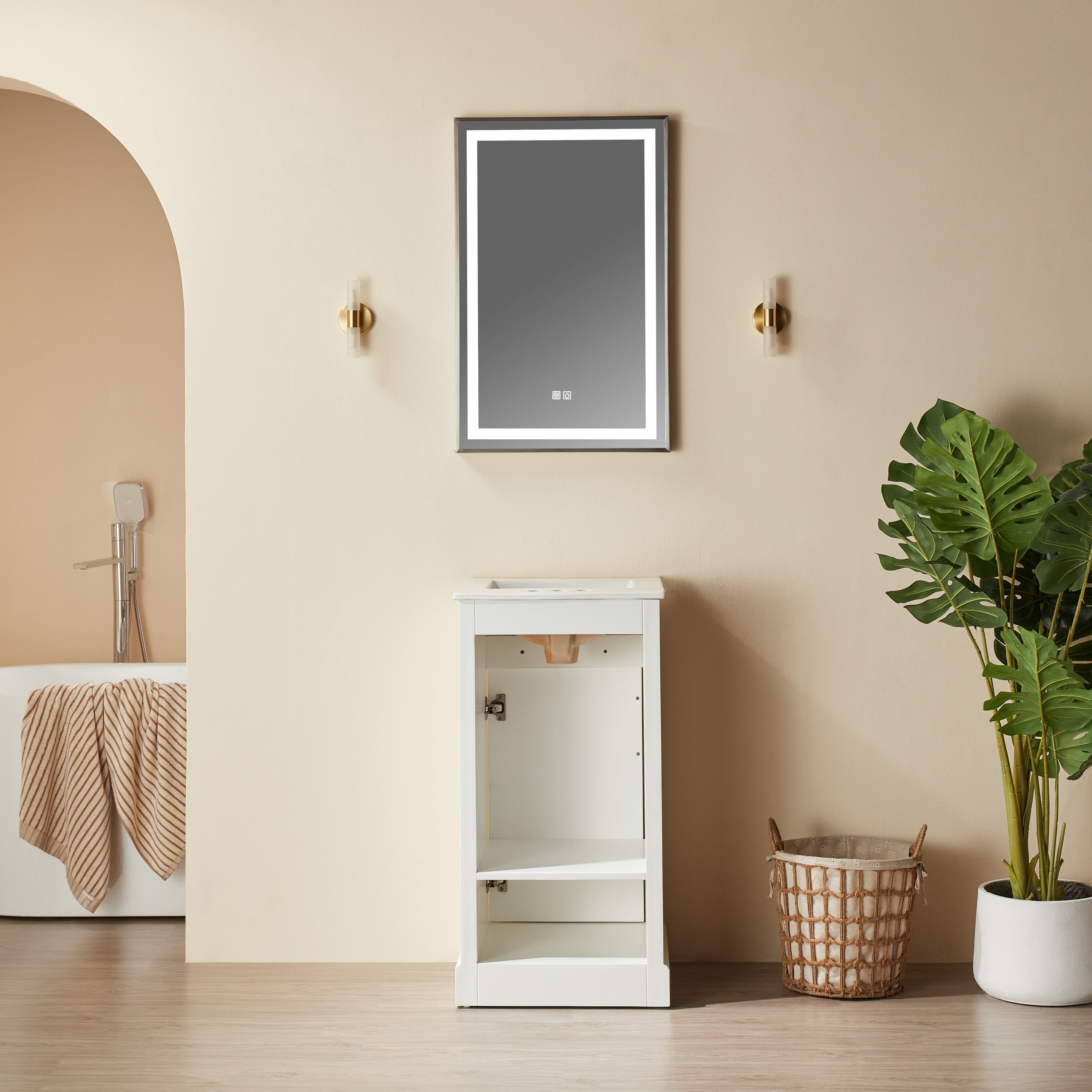 Bathroom Vanity SHP-TUL18119W