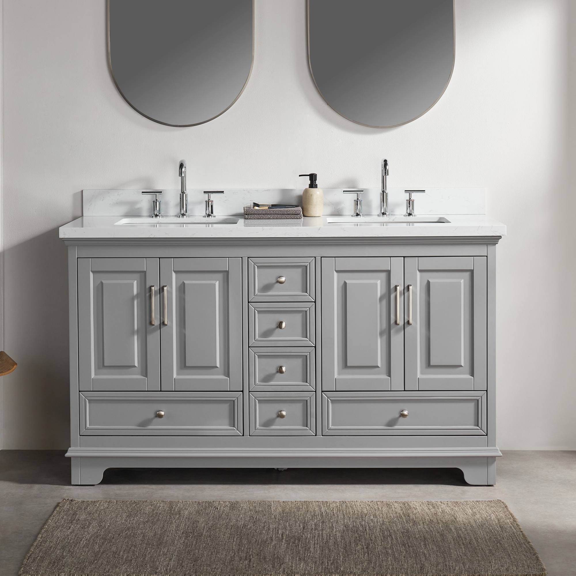Bathroom Vanity SHP-BVWHITE60