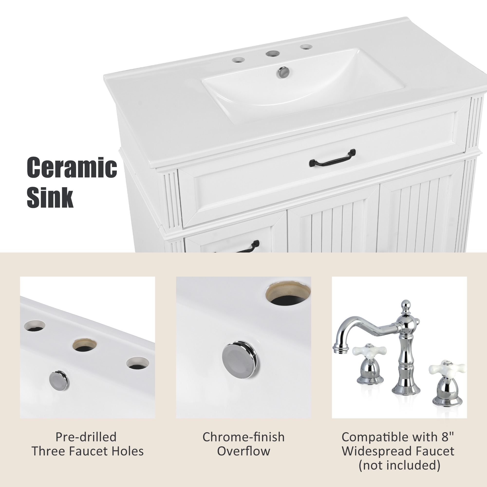 Bathroom Vanity GGAR-1001 Free Delivery