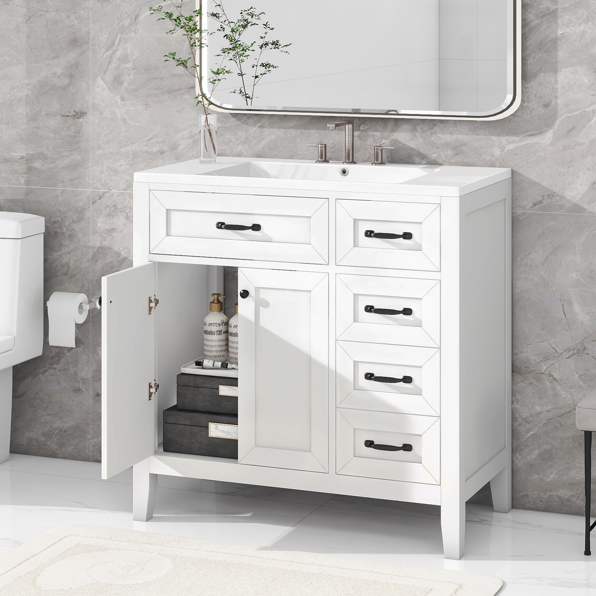 Bathroom Vanity GGAR-1002 Free Delivery