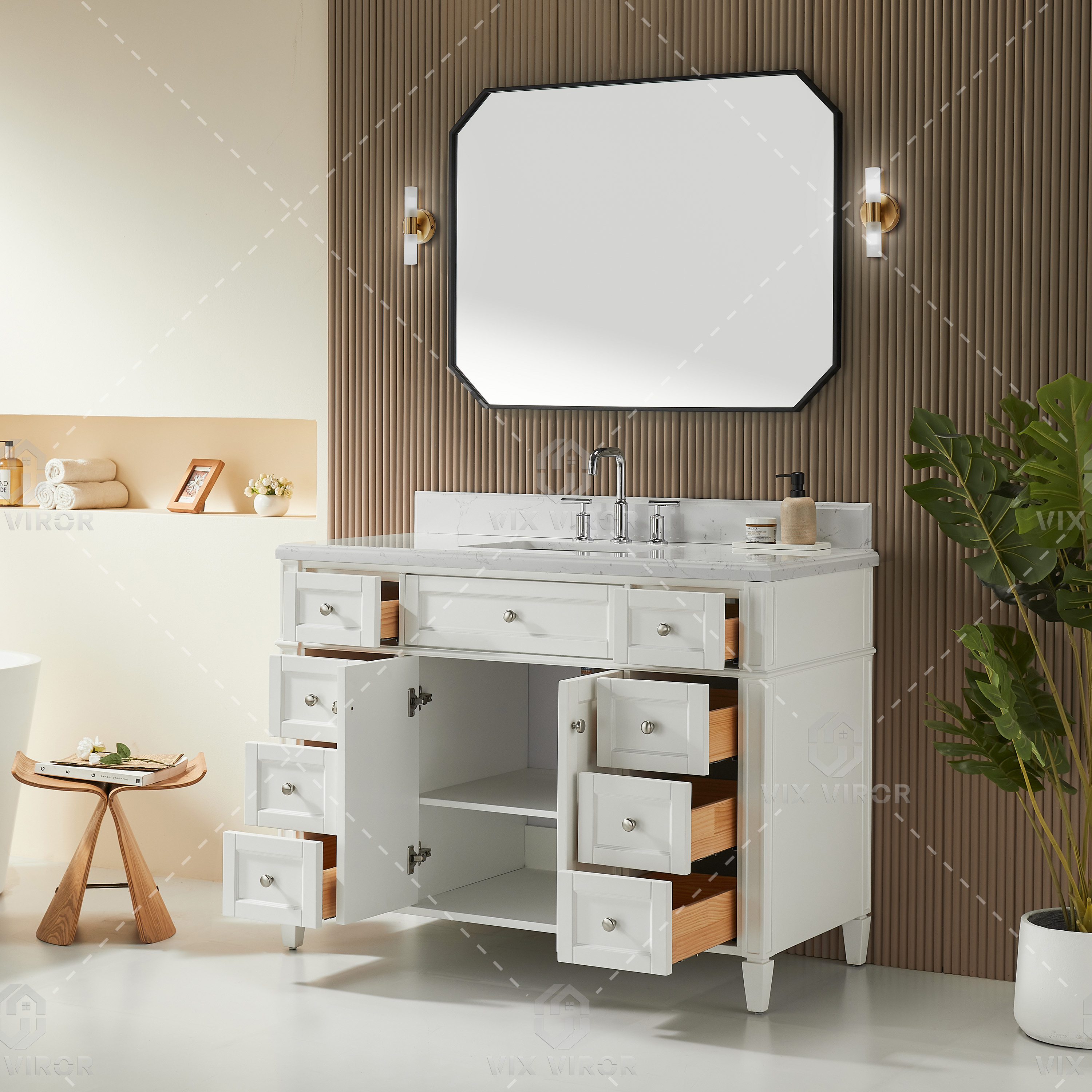 Bathroom Vanity SHP-VMIA4824105 Free Delivery