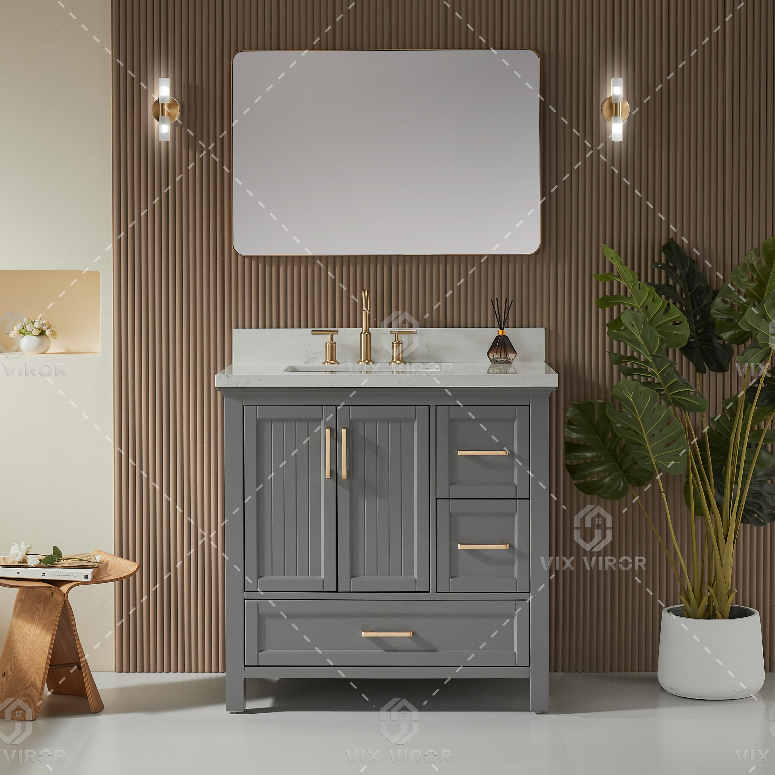 Bathroom Vanity SHP-VIVY3624101