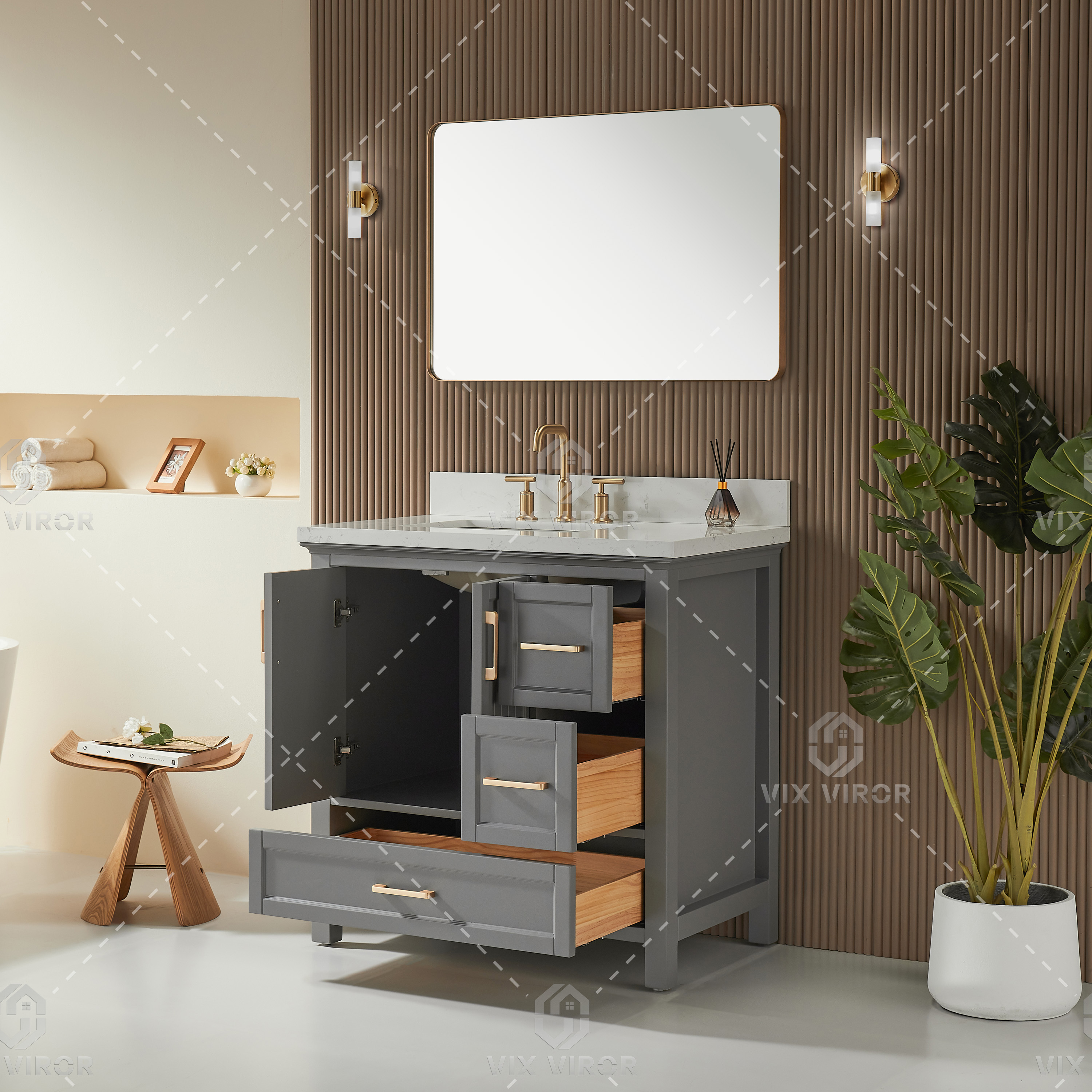 Bathroom Vanity SHP-VIVY3624101