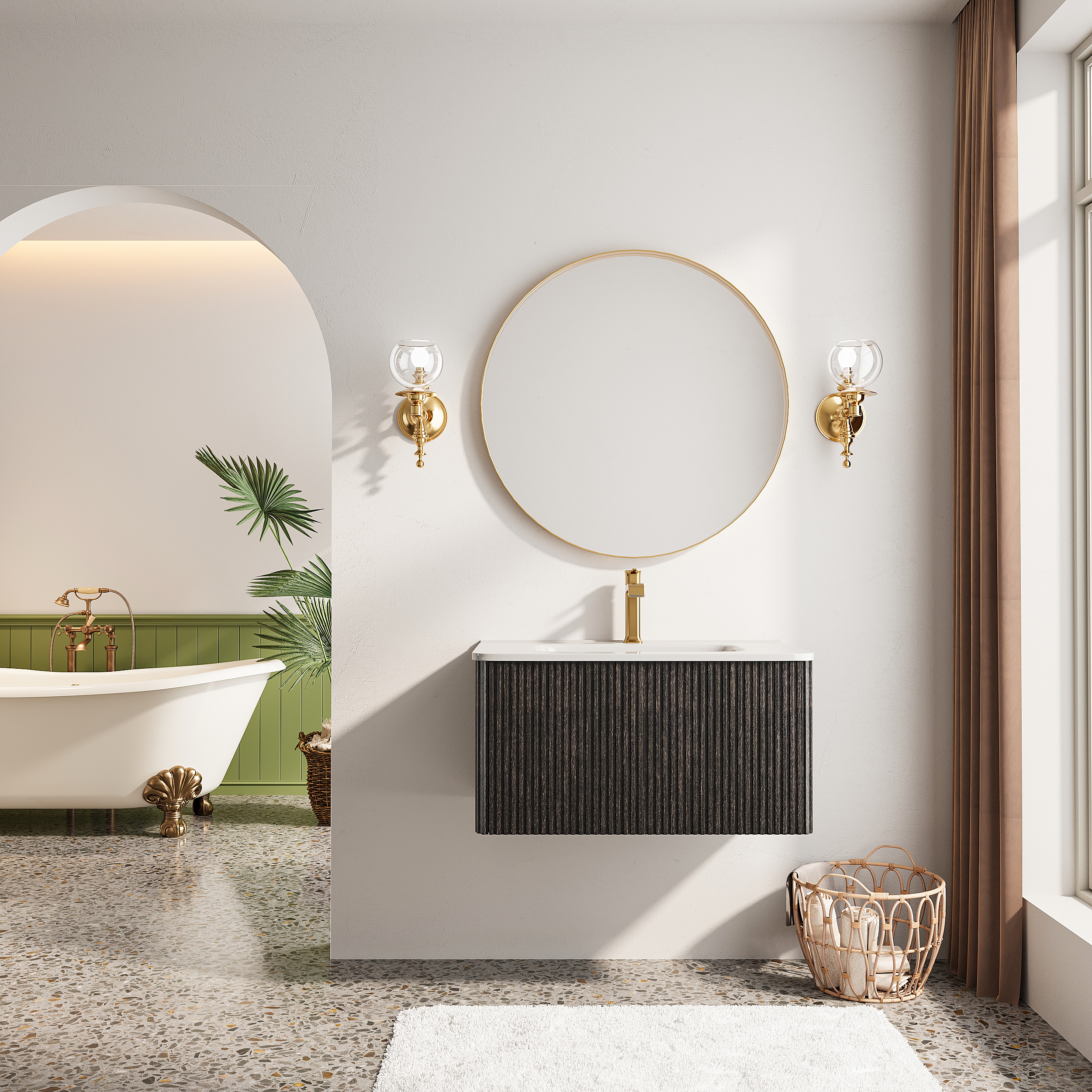 Bathroom Vanity SHP-W1865P218039