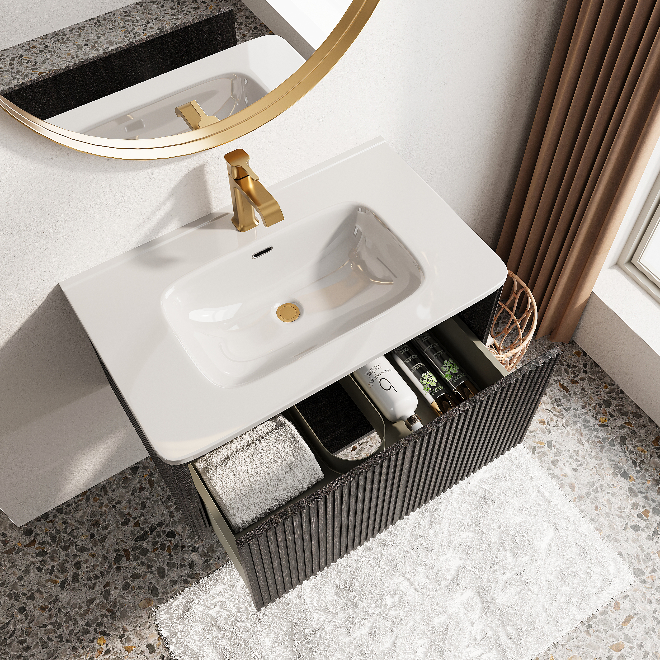 Bathroom Vanity SHP-W1865P218039