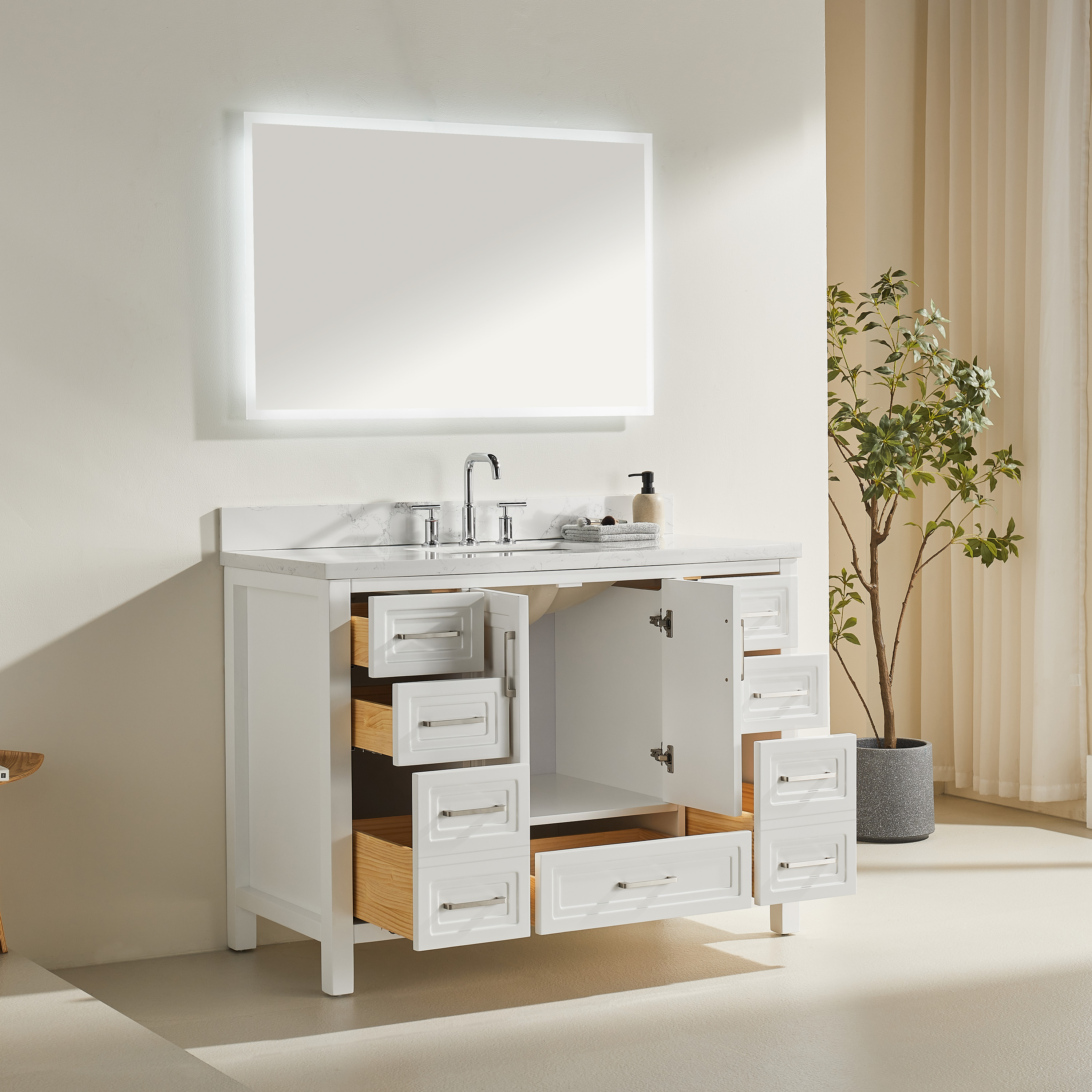 Bathroom Vanity SHP-VGRAFF3048W