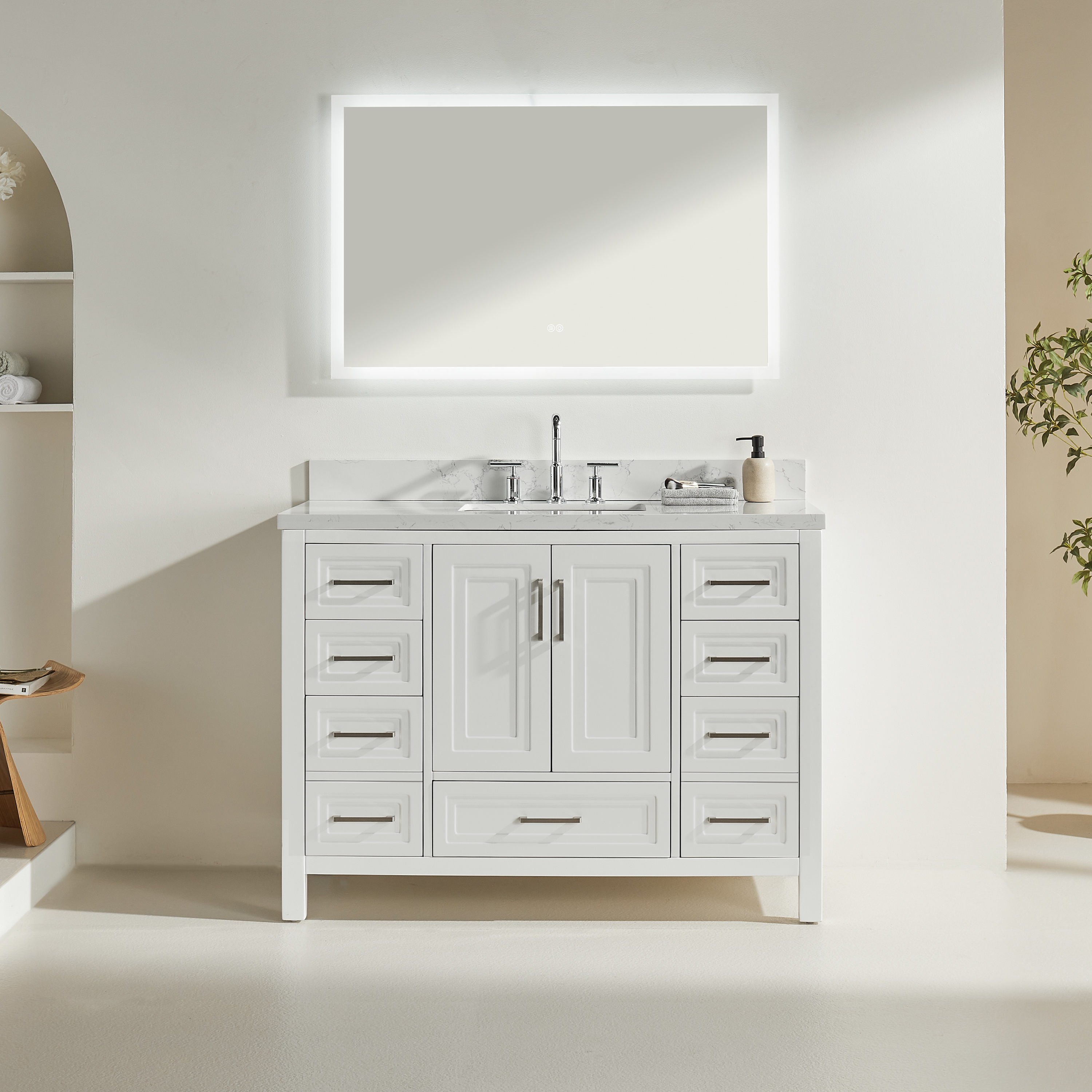 Bathroom Vanity SHP-VGRAFF3048W
