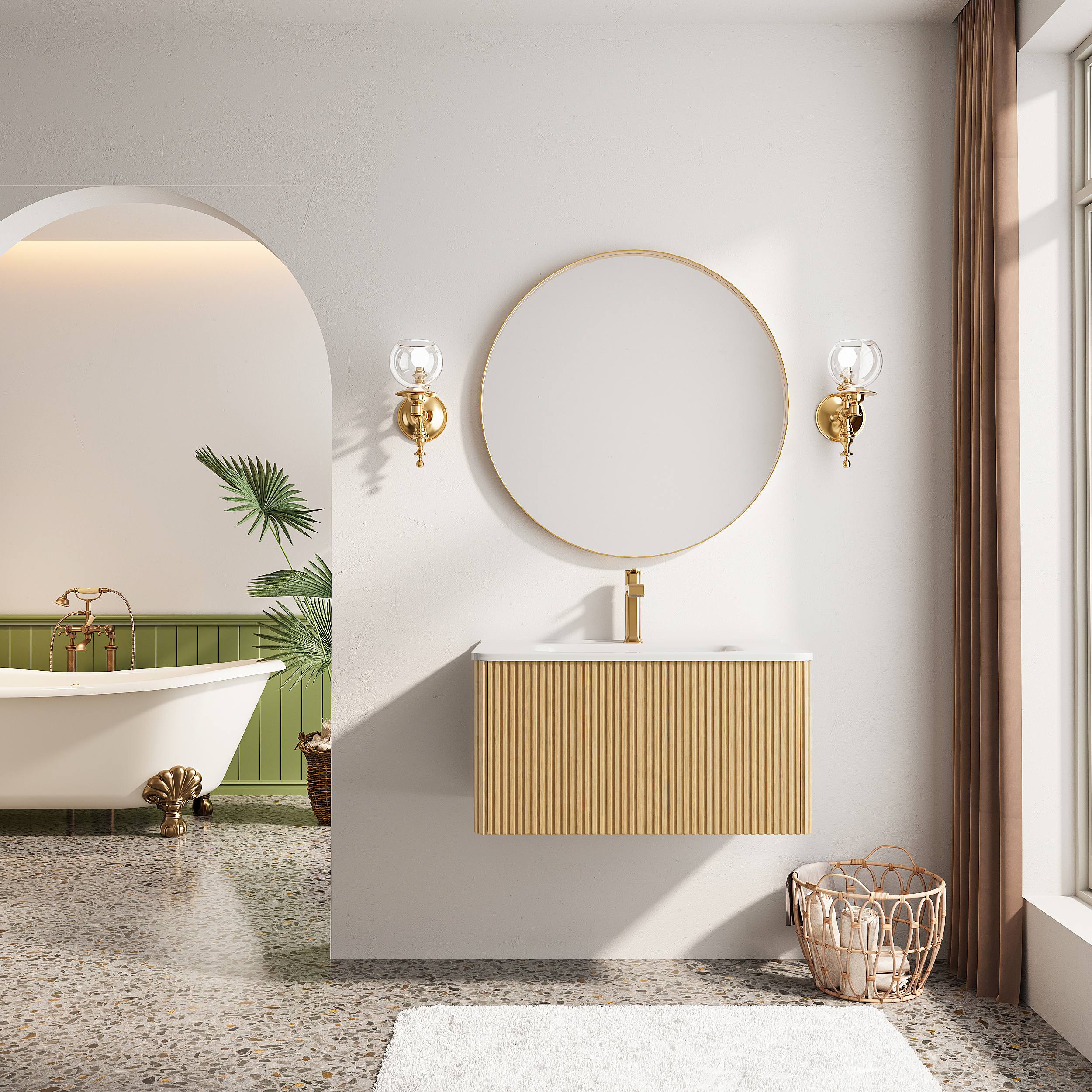 Bathroom Vanity SHP-W1865P218039