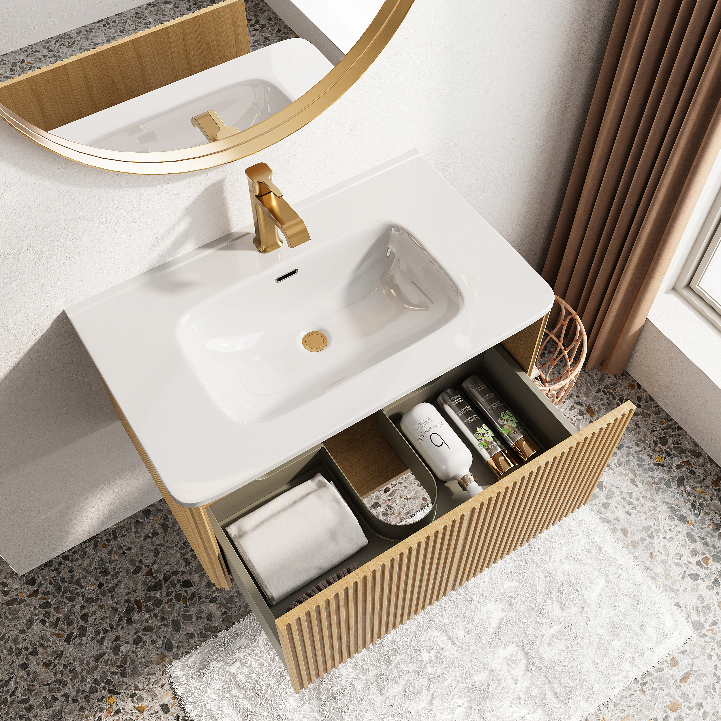 Bathroom Vanity SHP-W1865P218039