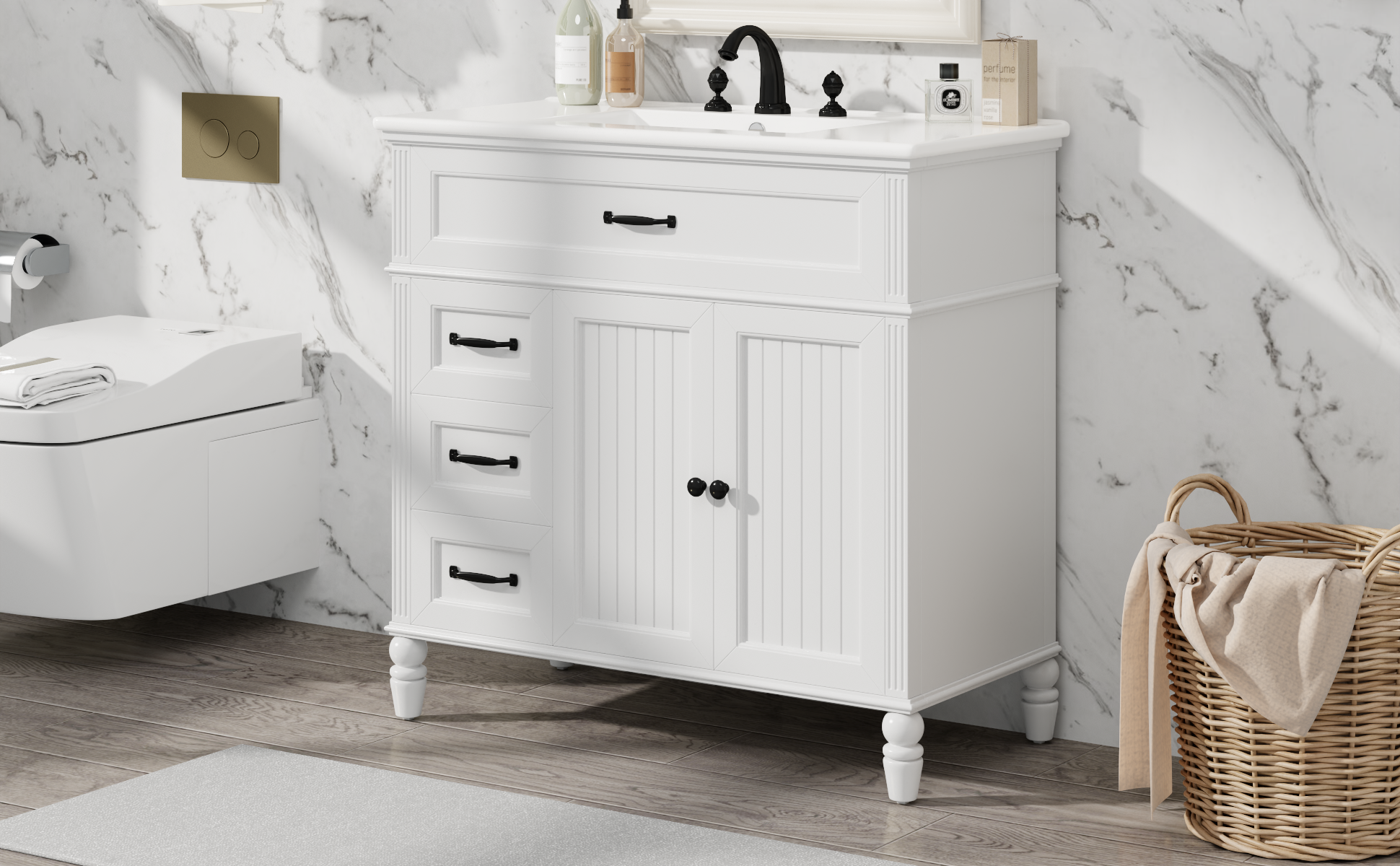 Bathroom Vanity GGAR-1001 Free Delivery