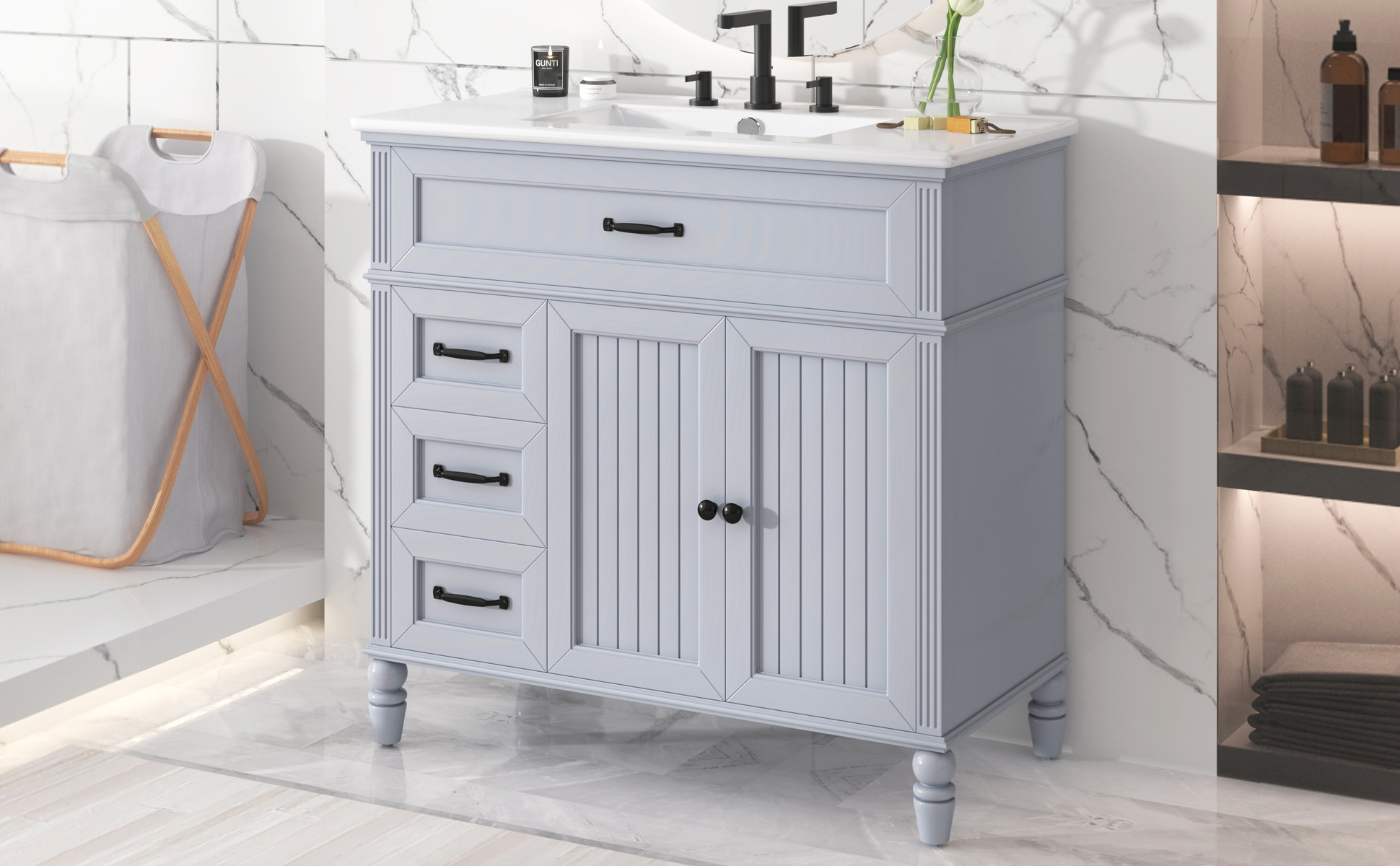 Bathroom Vanity GGAR-1001 Free Delivery