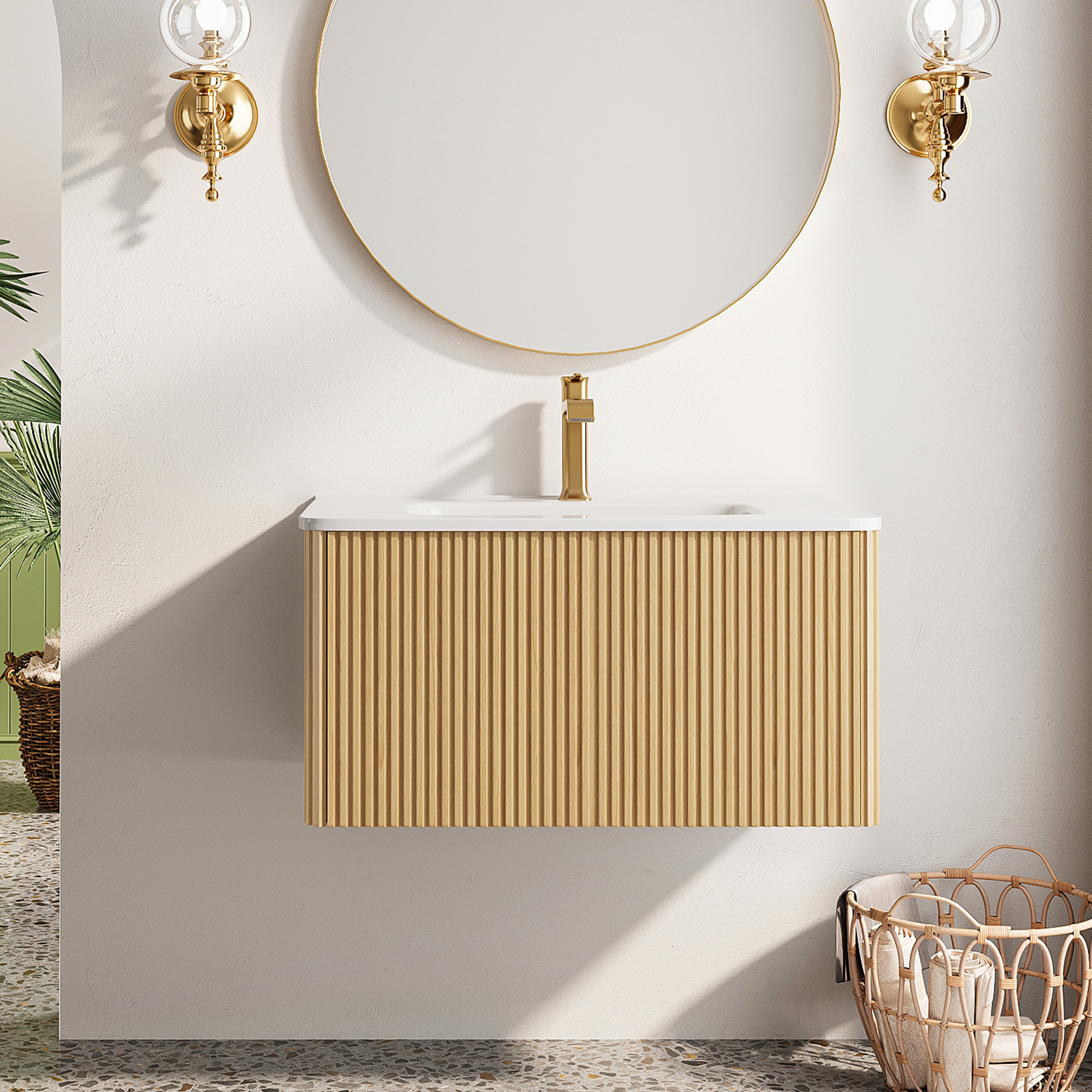 Bathroom Vanity SHP-W1865P218039