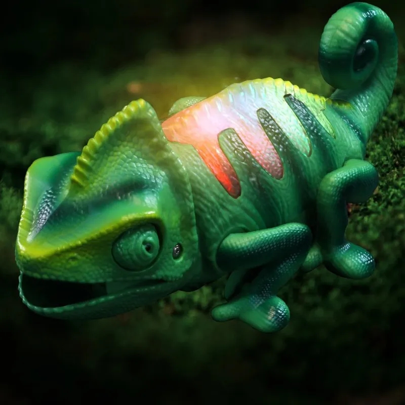 Animal Toys Chameleon Lizard Pet Toy Smart Remote Control Electronic Model Reptile Animals Robot for Kid