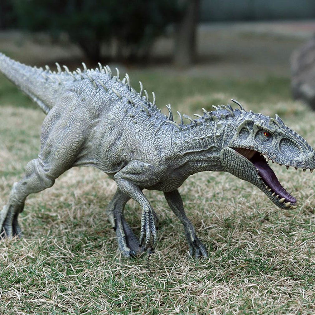 Action Figures Indominus Rex Open Mouth Savage Tyrannosaurus Dinosaur World Animals Model Play Toy Collectible Prehistoric Adventure Display Jurassic Fun Gift Kids