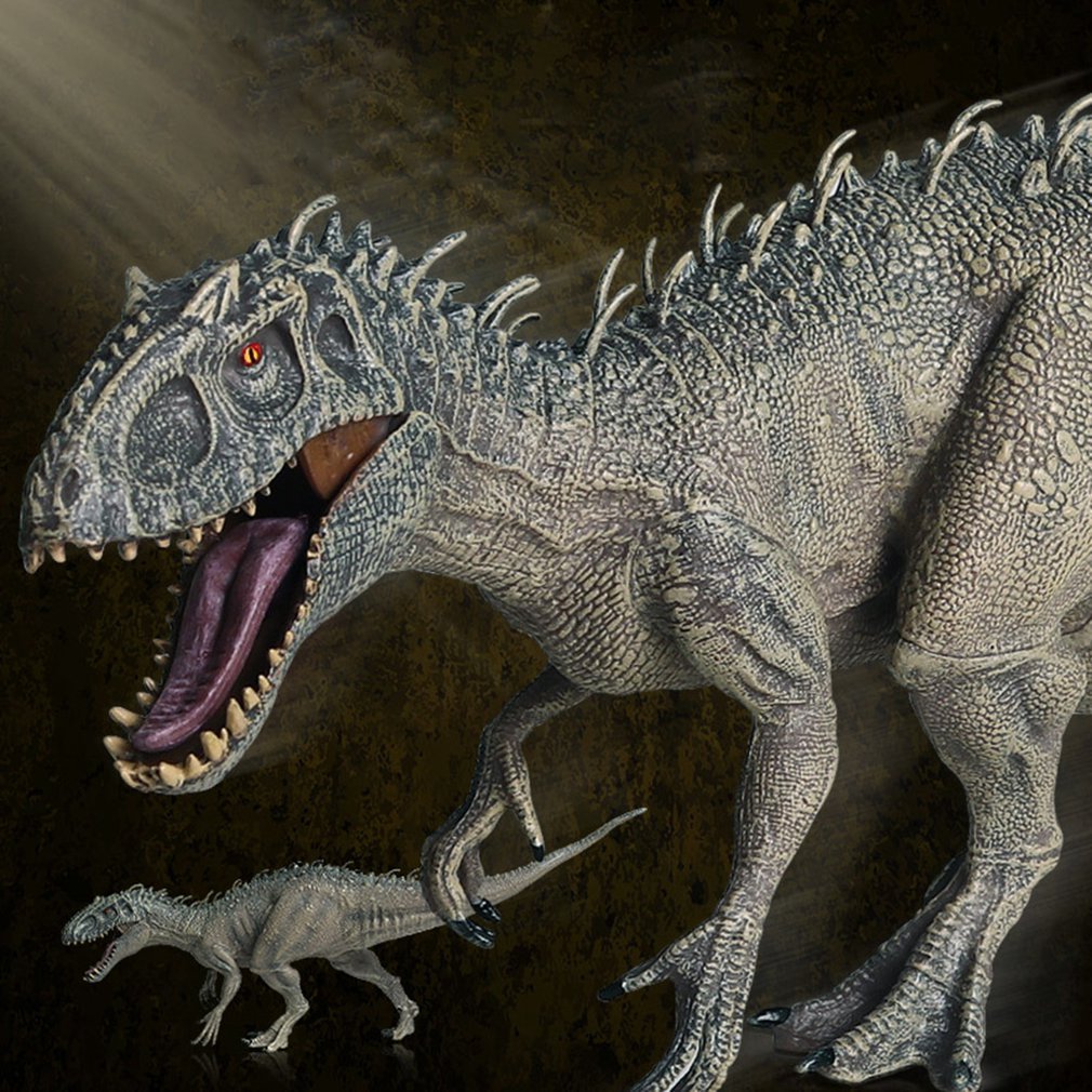 Action Figures Indominus Rex Open Mouth Savage Tyrannosaurus Dinosaur World Animals Model Play Toy Collectible Prehistoric Adventure Display Jurassic Fun Gift Kids