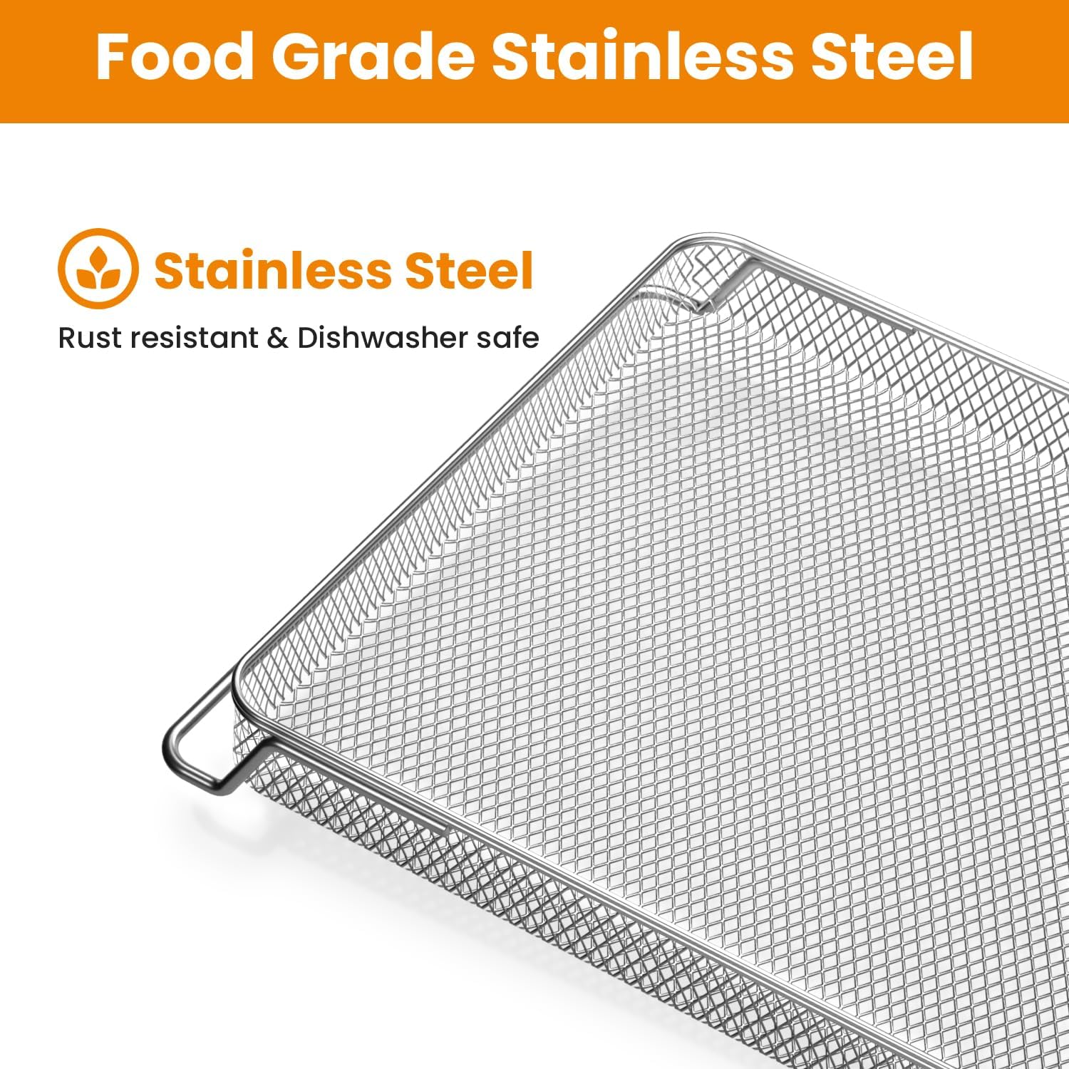 Ninja Foodi Replacement Air Fryer Oven Basket, Original Replacement Baking Trays for NINJA DT201 DT251 Foodi Digital Air Fryer Oven