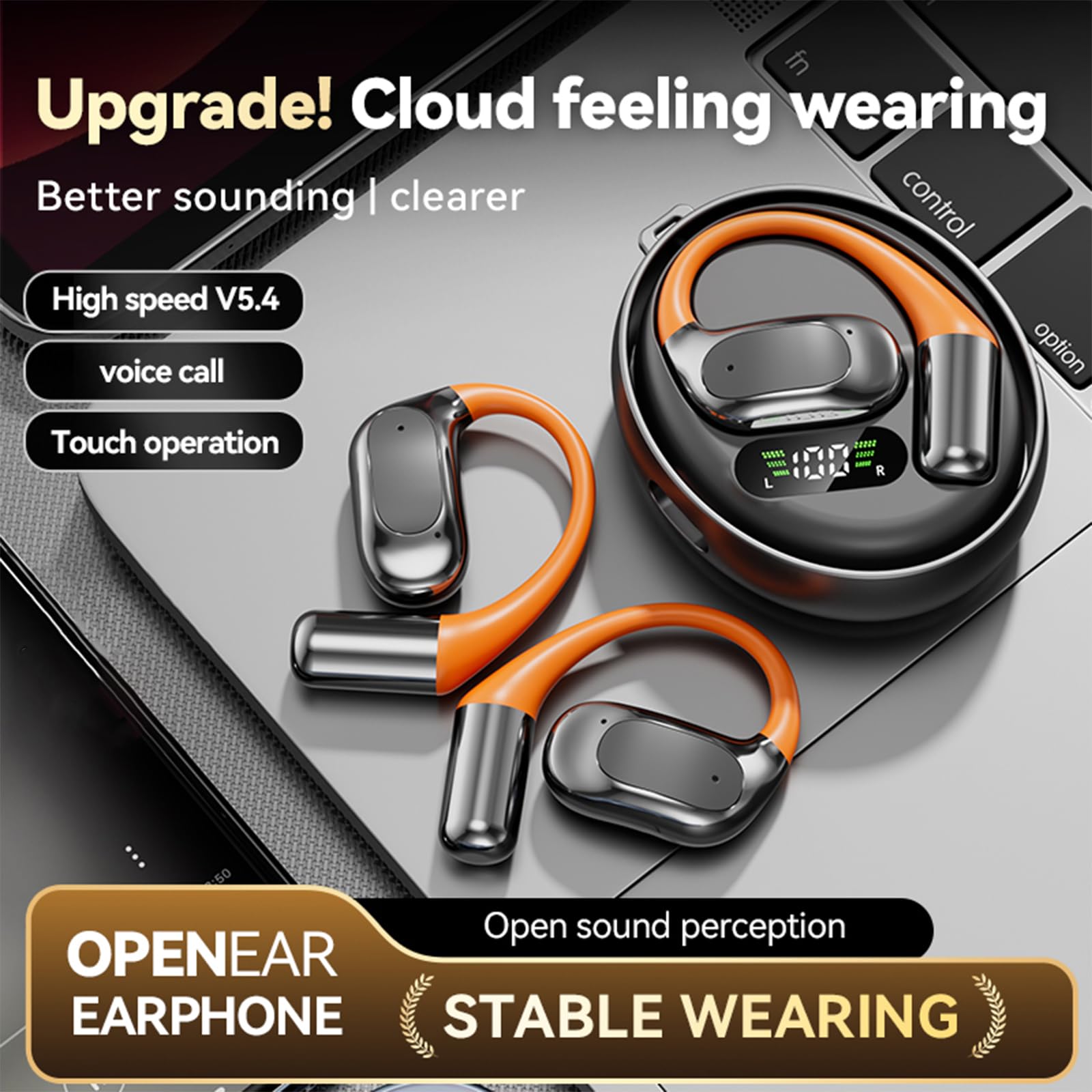 Translation Earbuds Real Time 144 Language 3 in 1 Wireless Bluetooth Headphones Translator Device for iOS and Android