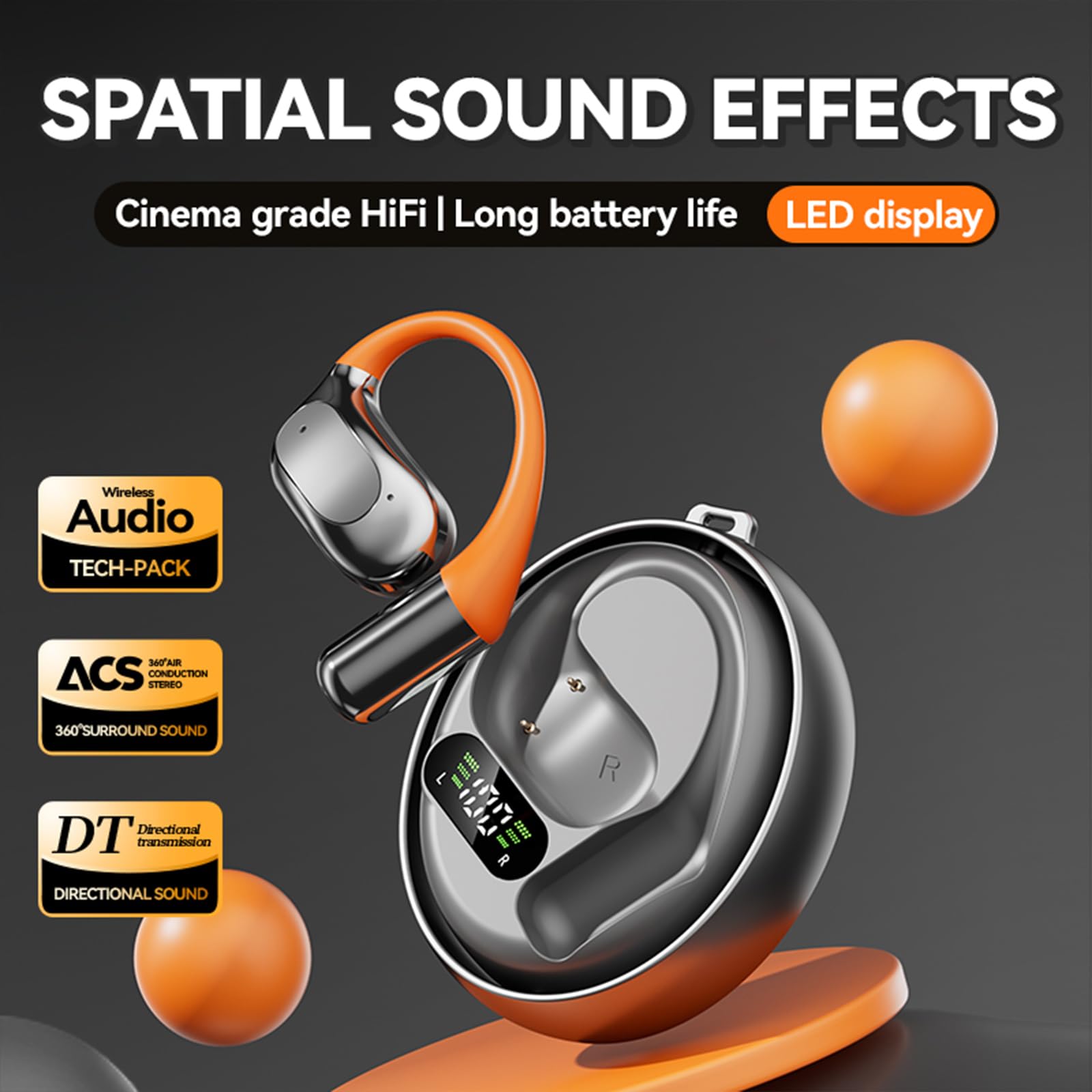 Translation Earbuds Real Time 144 Language 3 in 1 Wireless Bluetooth Headphones Translator Device for iOS and Android