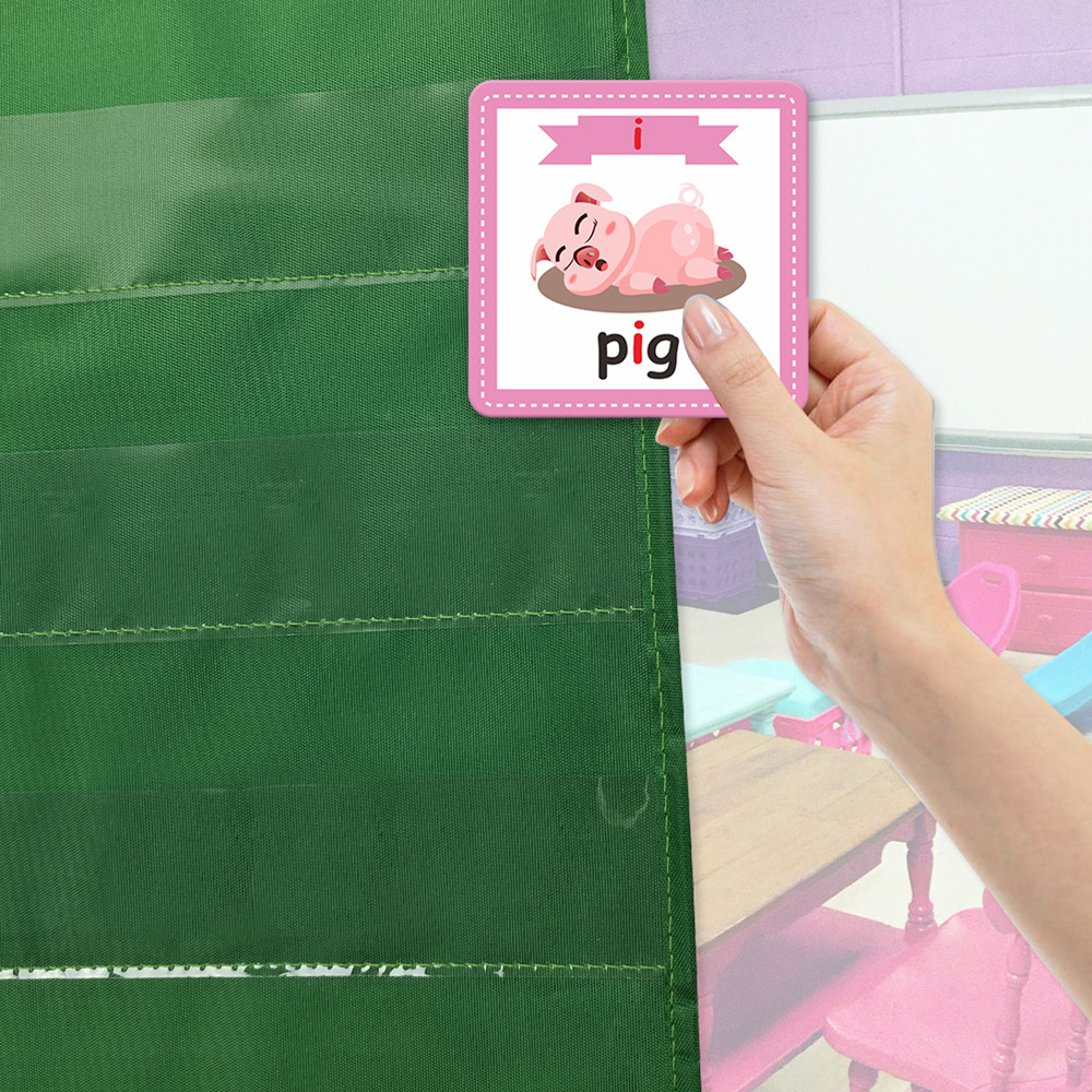 Adjustable Pocket Chart | Multi-Purpose Educational And Organizational Tool