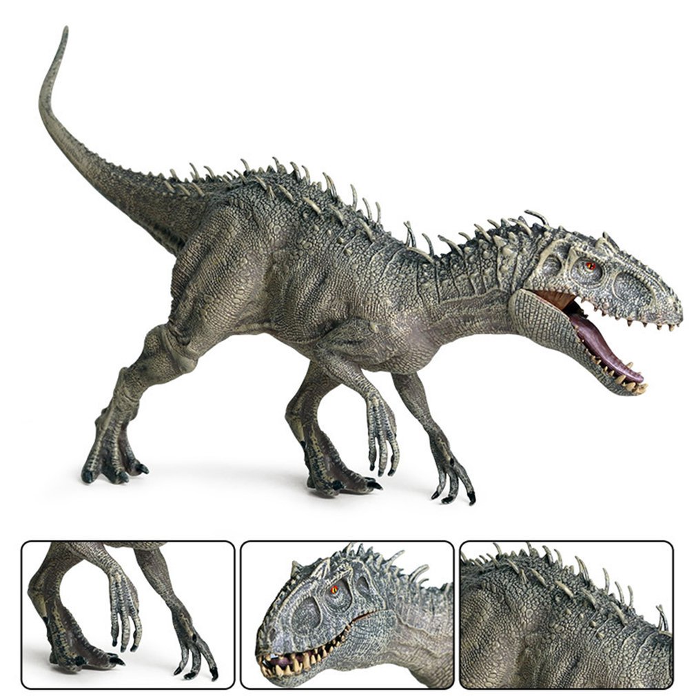 Action Figures Indominus Rex Open Mouth Savage Tyrannosaurus Dinosaur World Animals Model Play Toy Collectible Prehistoric Adventure Display Jurassic Fun Gift Kids