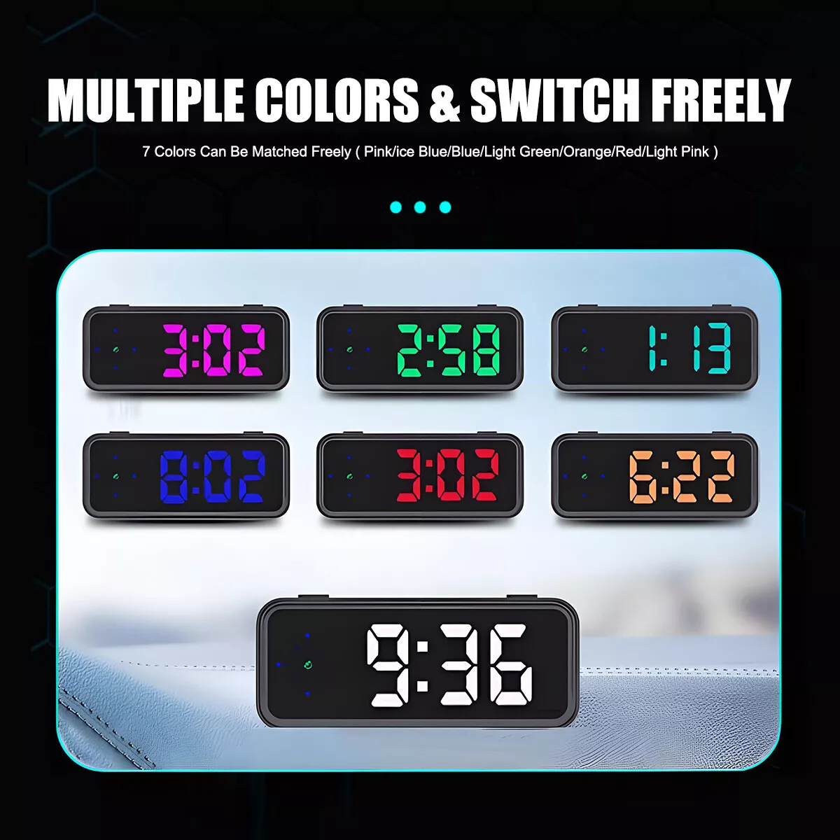 Universal Smart Digital Car HUD GPS Speedometer Car HUD Head-Up Display MPH Compass