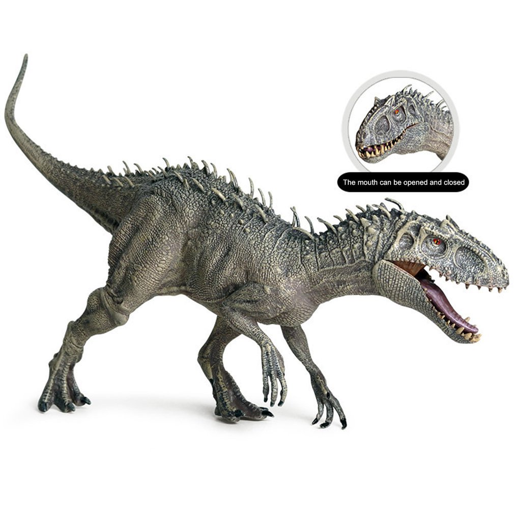 Action Figures Indominus Rex Open Mouth Savage Tyrannosaurus Dinosaur World Animals Model Play Toy Collectible Prehistoric Adventure Display Jurassic Fun Gift Kids