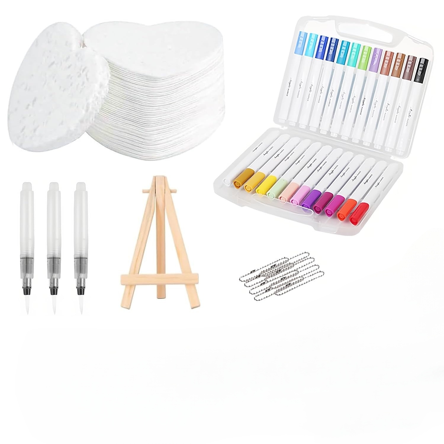 Magic Foam Texture Painting Kit,Magic Puffy Paint,3D Drawing Canvas Painting Kit,Bubble Drawing Pens For DIY Art Supplies, Painting??Shape Love