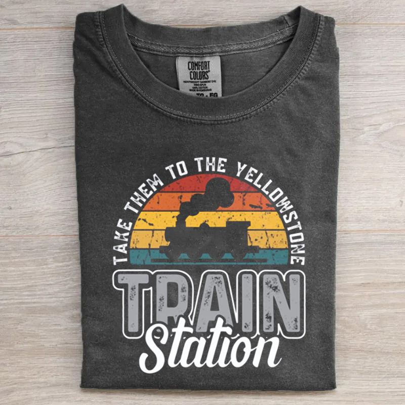 Take Them To The Train Station T-shirt