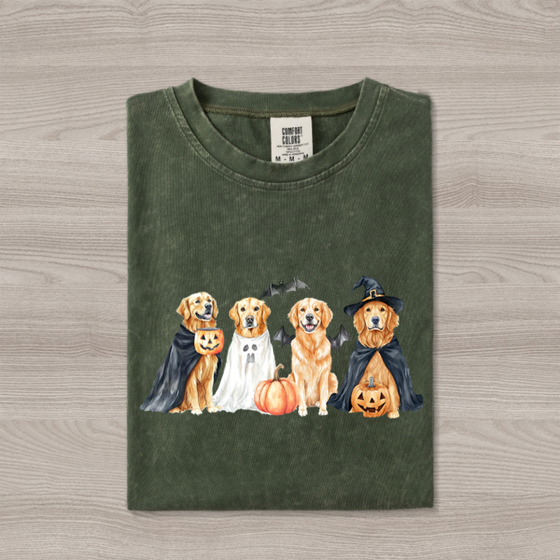 Halloween Golden Retriever T-Shirt