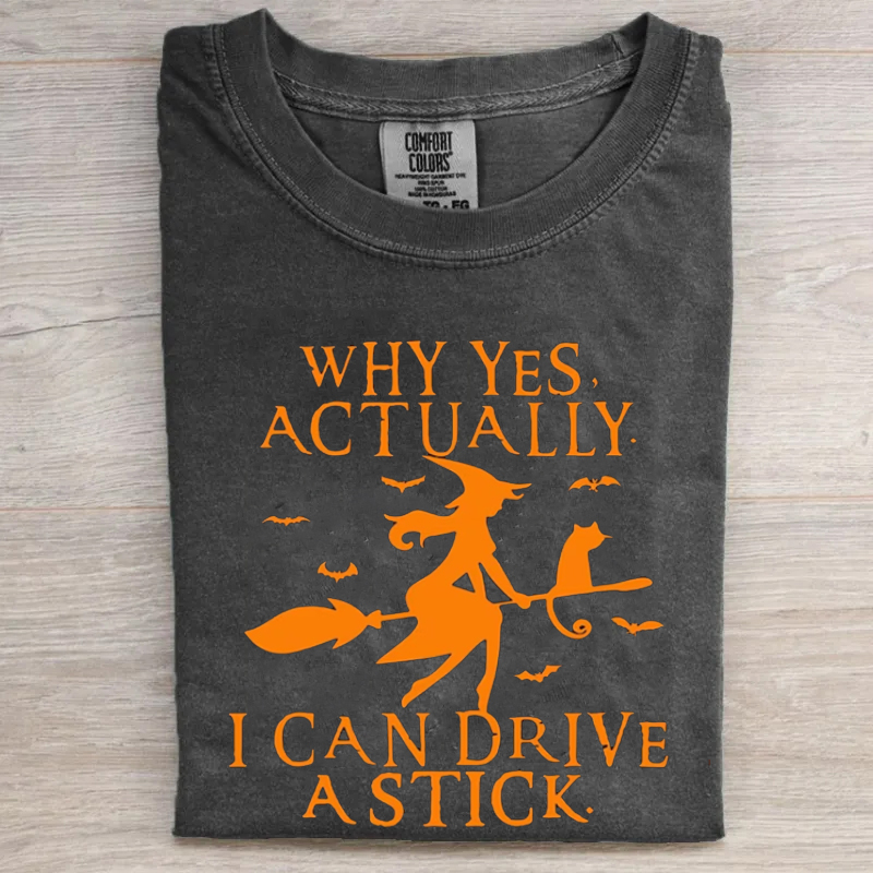 Yes I Can Drive A Stick T-Shirt